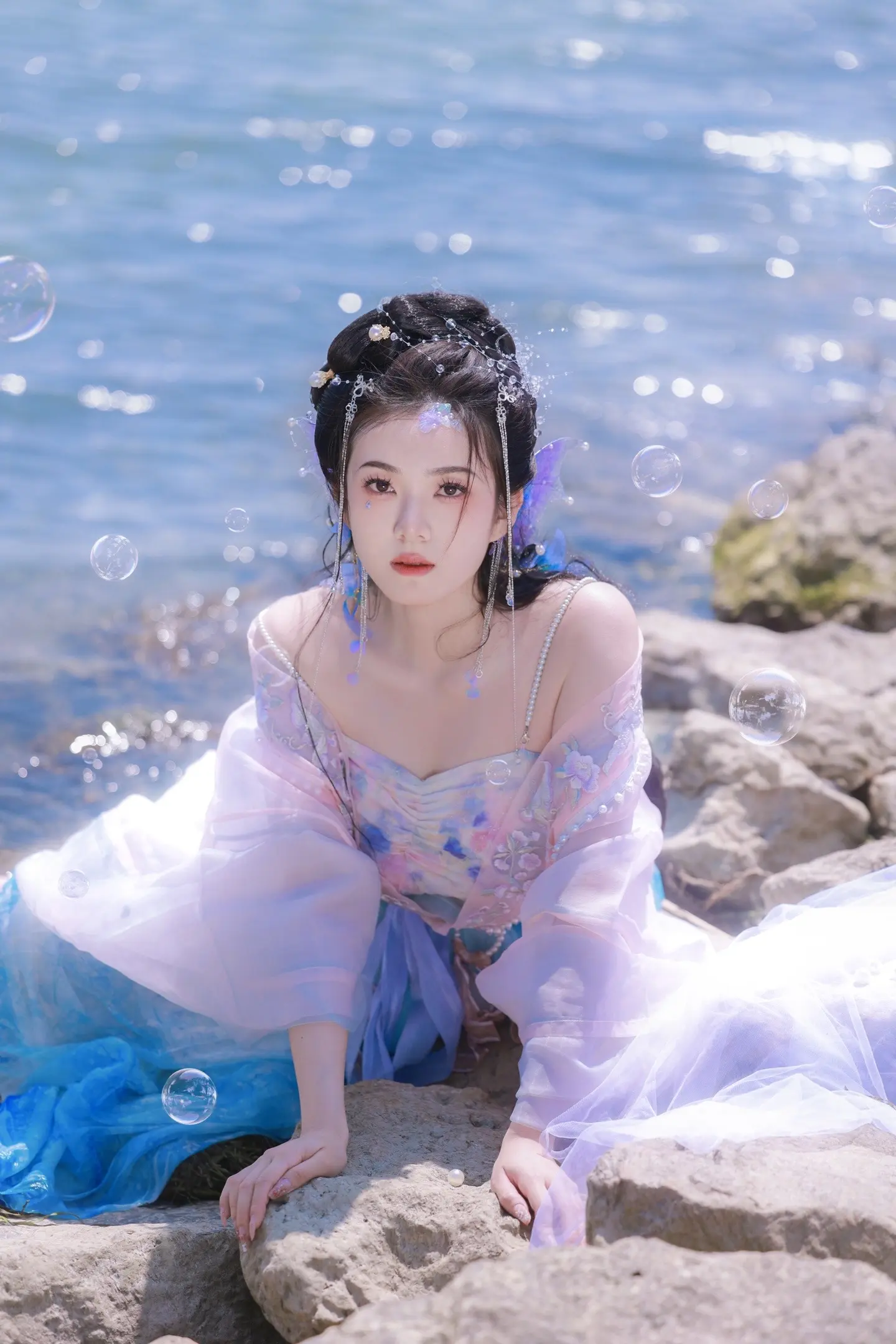 可是，大海也会落泪啊 『客』。