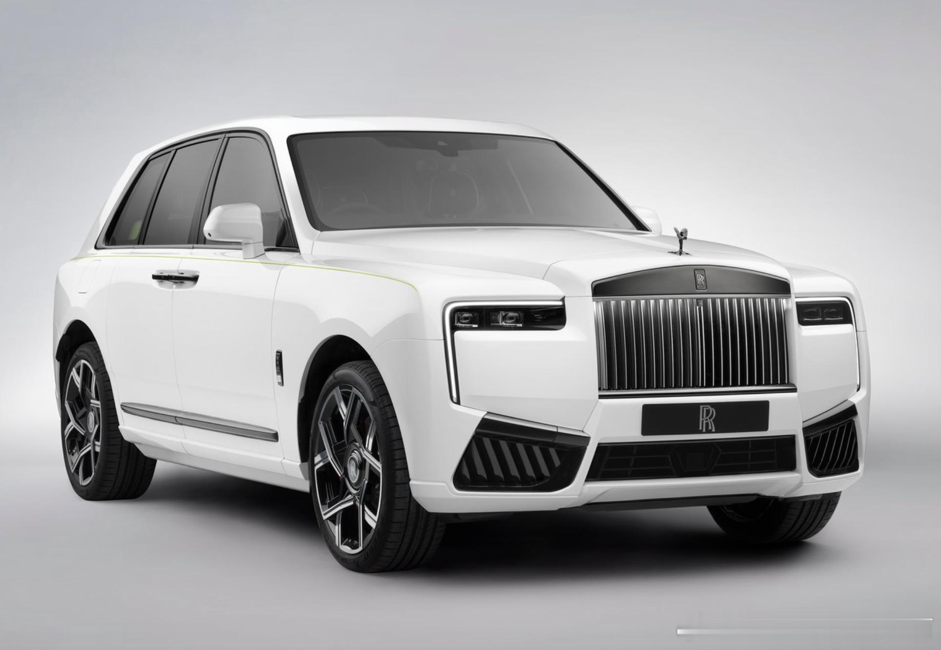 #这是你要的潮车吗# 劳斯莱斯Cullinan Black Badge Seri