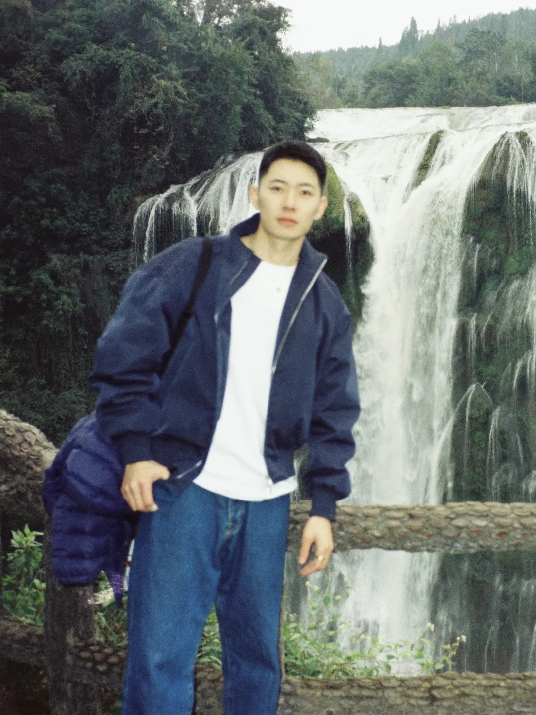 在黄果树瀑布的fitcheck