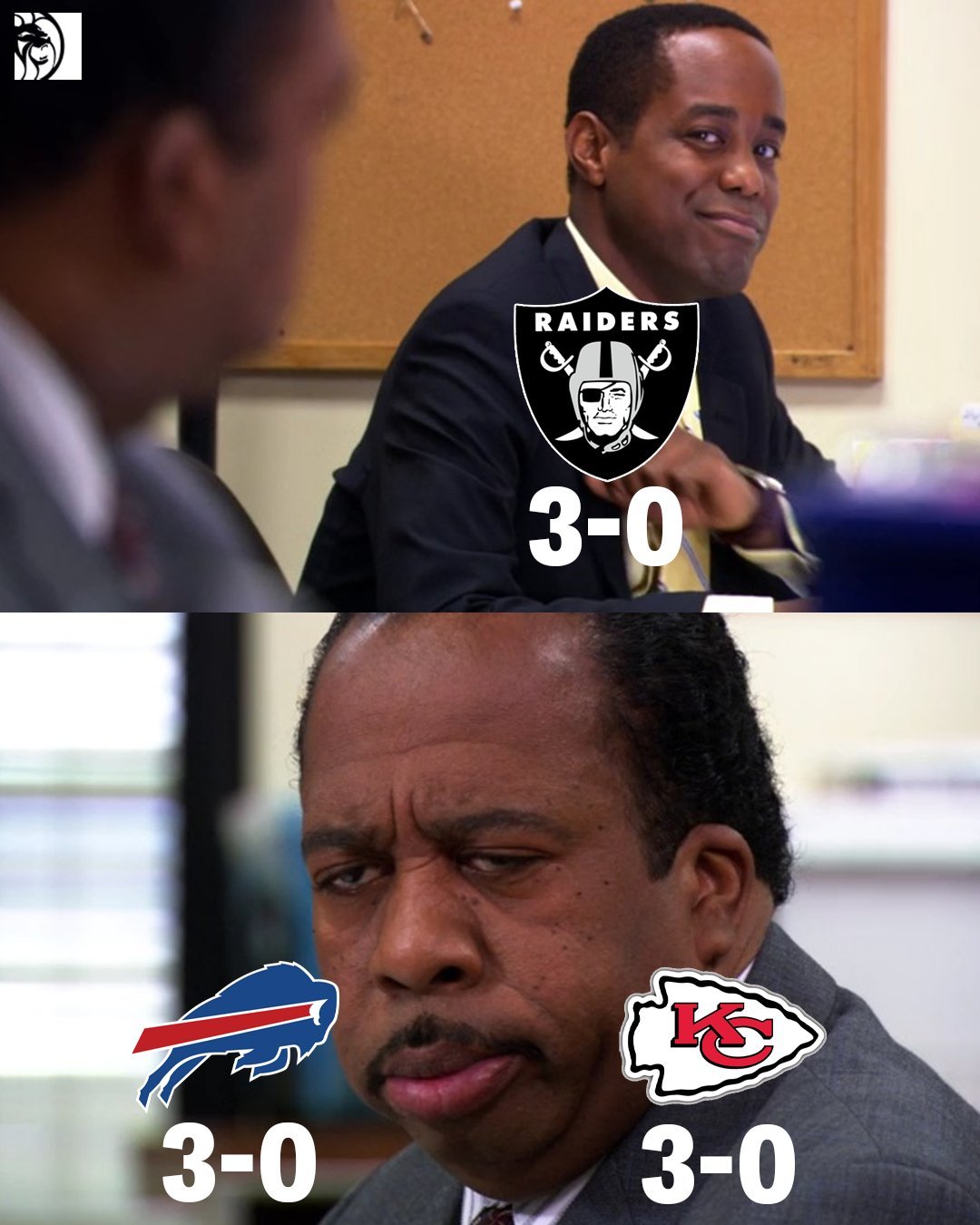 换了教练，一切都不一样了，值得期待的拉斯维加斯突袭者。NFL[超话] ​​​