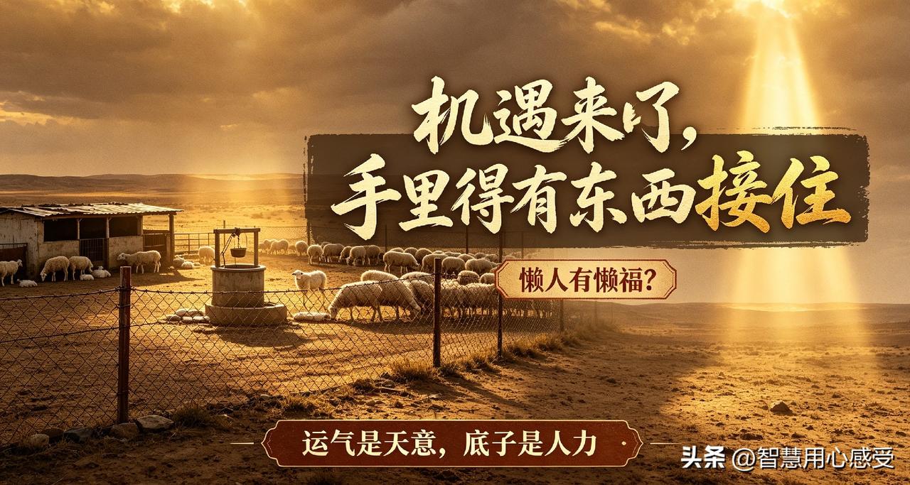 真的有人，天生命里带财，懒人自有懒人福
 
终于相信一句话：人能不能发财，真的有