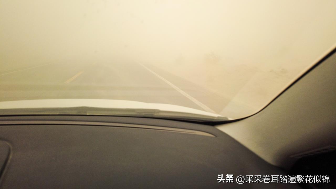 在新疆自驾遇见沙尘暴是怎样的感受？
感受就是没来得及感受[狗头]
刚看见连接天地