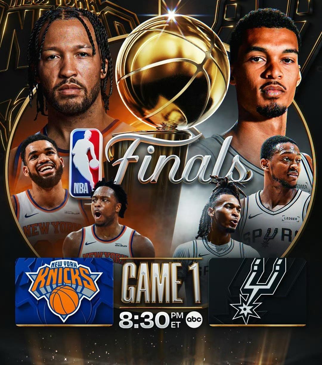 NBA总决赛：马刺vs尼克斯看球地址：网页链接马刺vs尼克斯尼克斯vs马刺nba