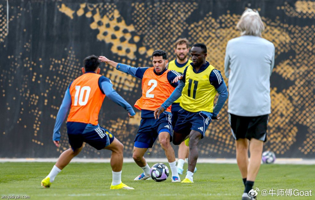 C罗和利雅得 据利雅迪亚🔴应豪尔赫·热苏斯的要求，利雅得胜利U21队的两名中场