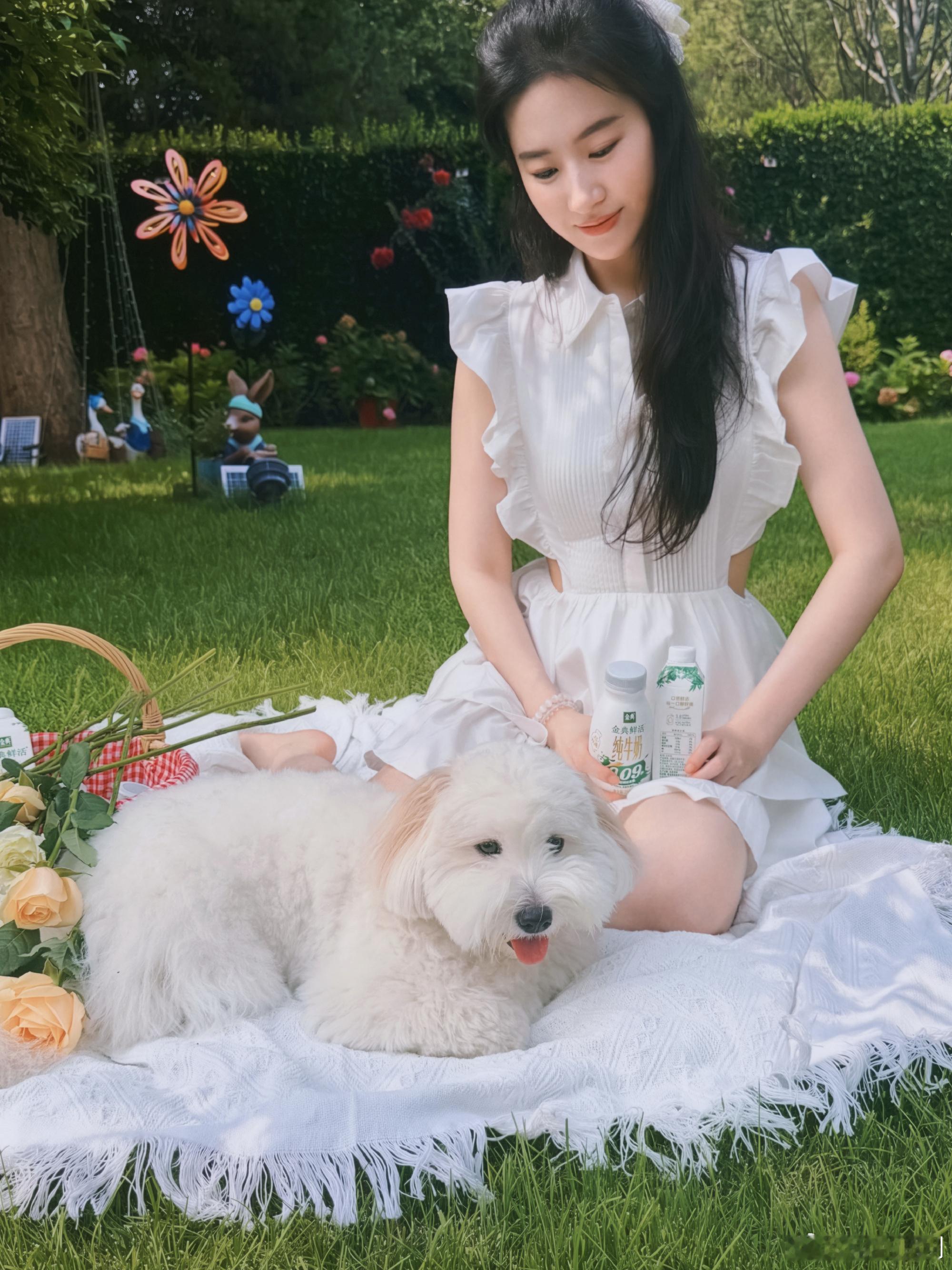 刘亦菲这组广告片好仙好美啊！状态真好，速速进组吧 