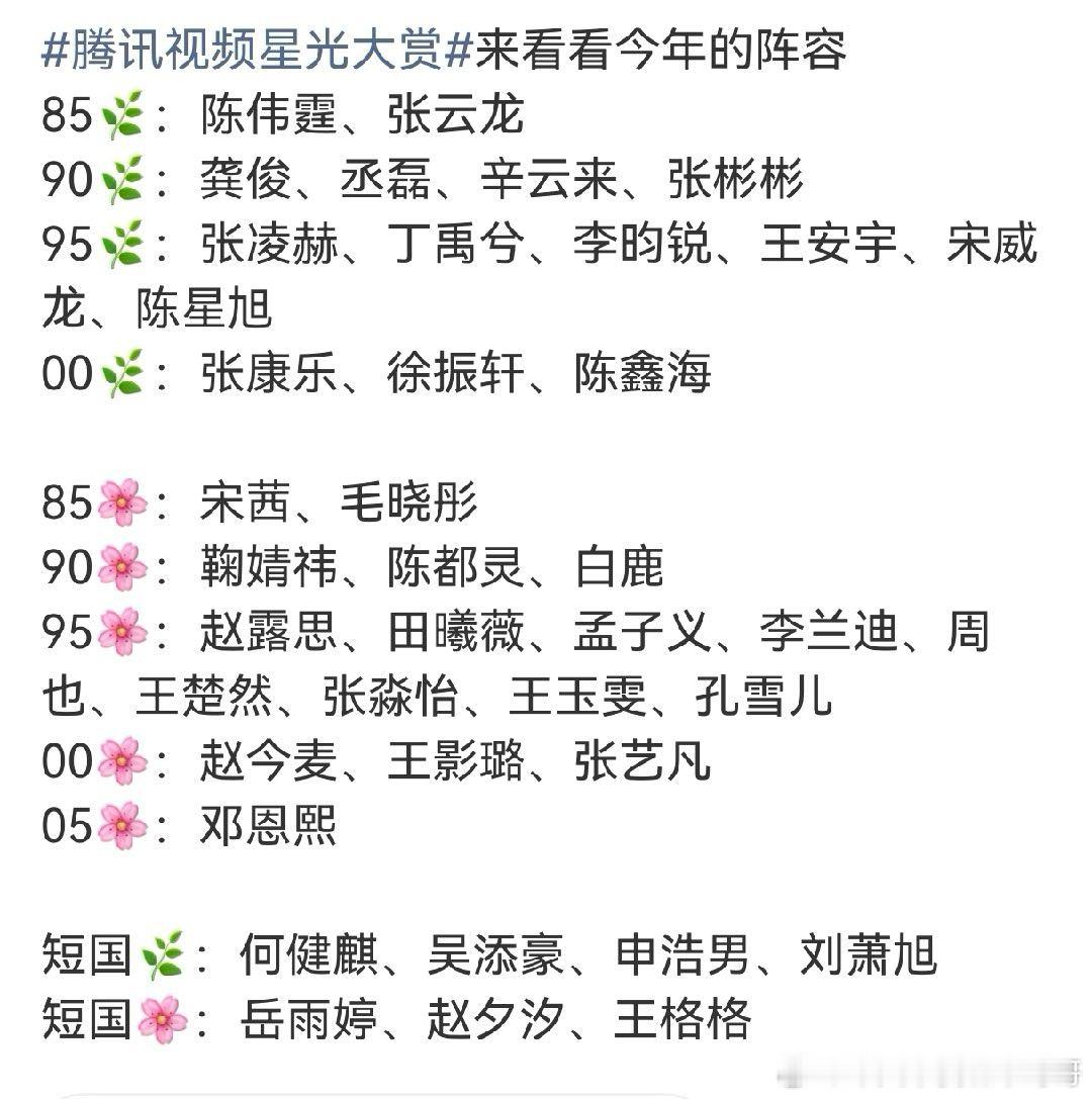 怎么感觉星光大赏还不如尖叫之夜有看头 