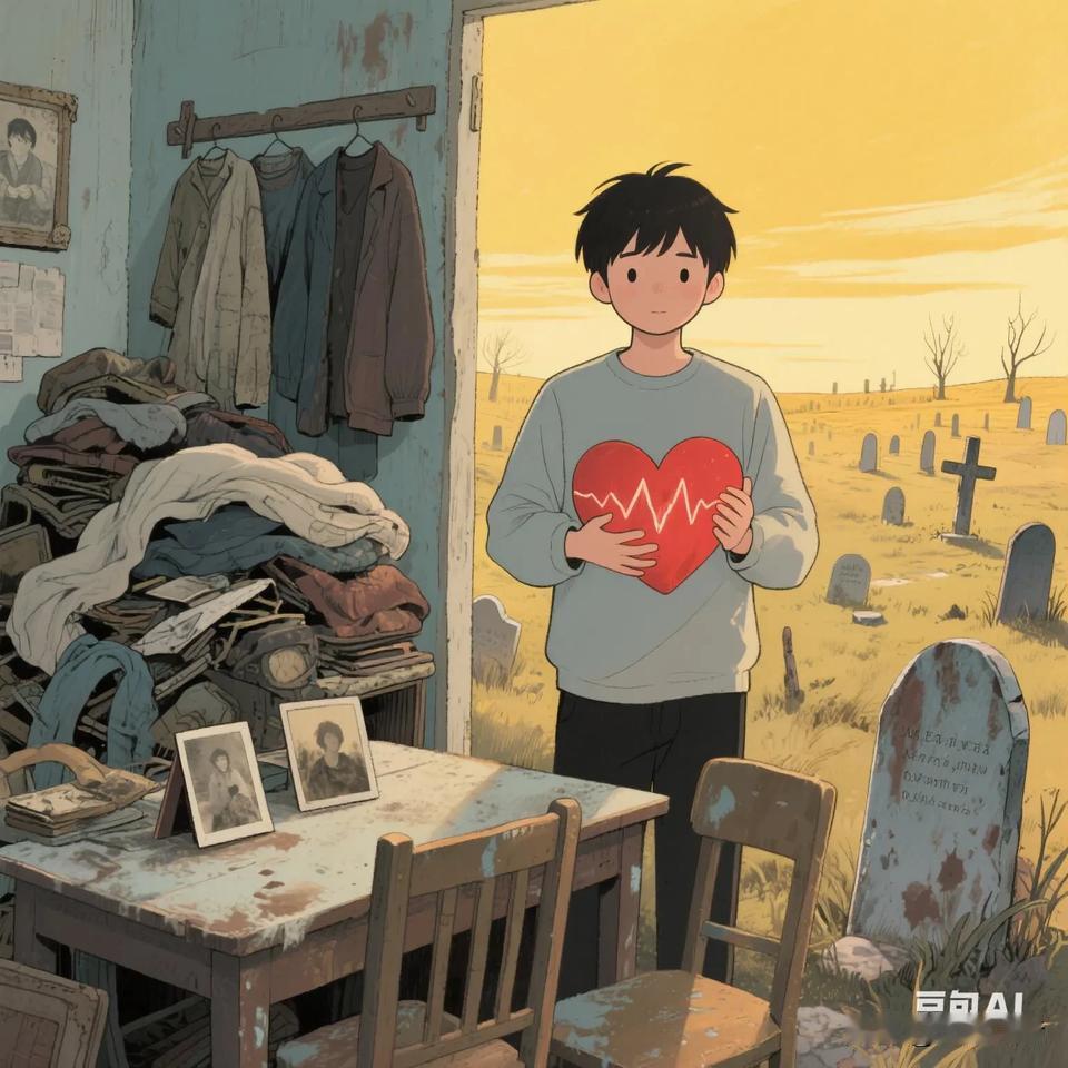 马尔克斯在《百年孤独》中早已写下预言：当最后记得你的人离去，才是真正的死亡。旧衣