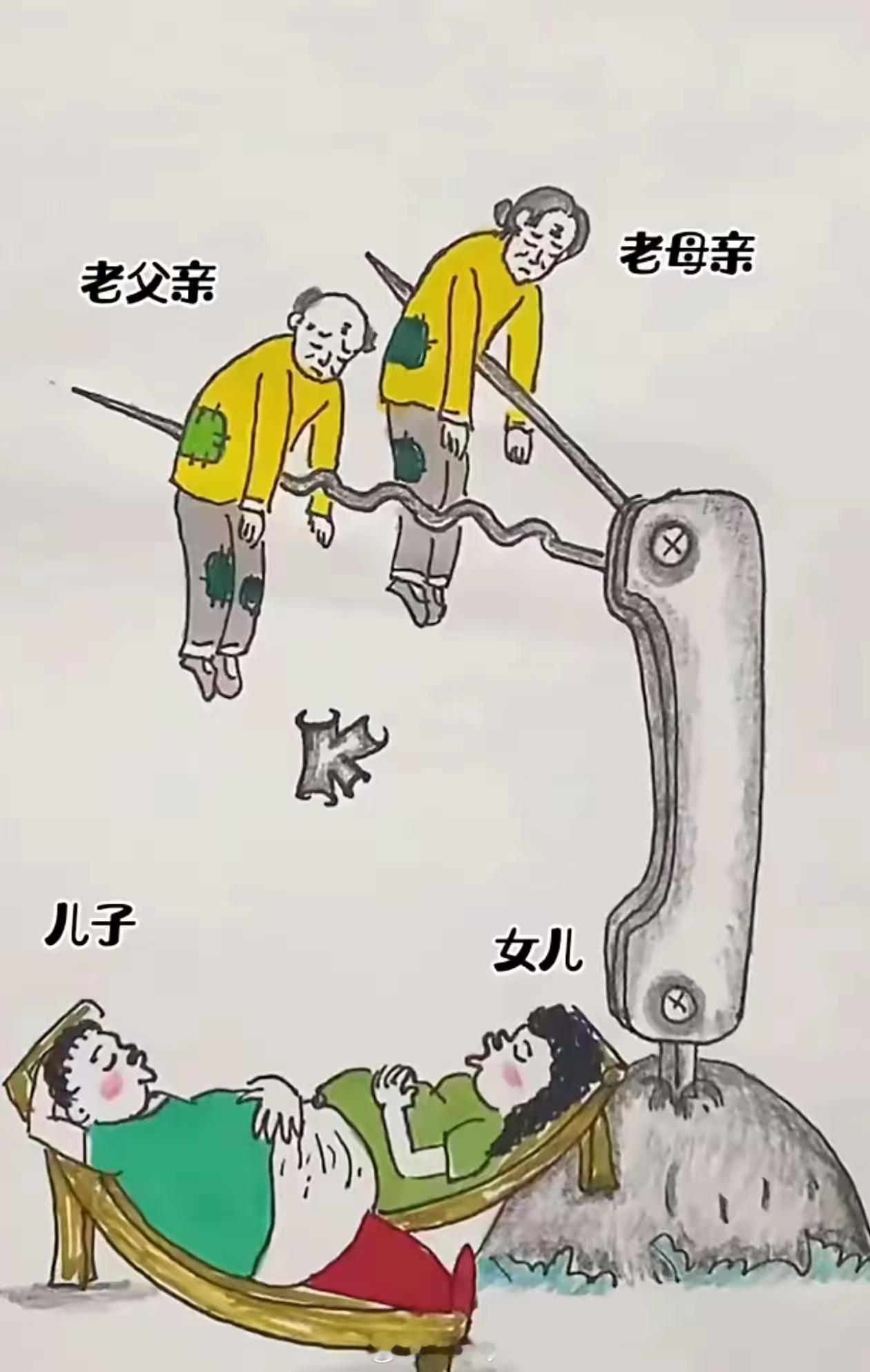 如今的儿女，现状的父母！ 