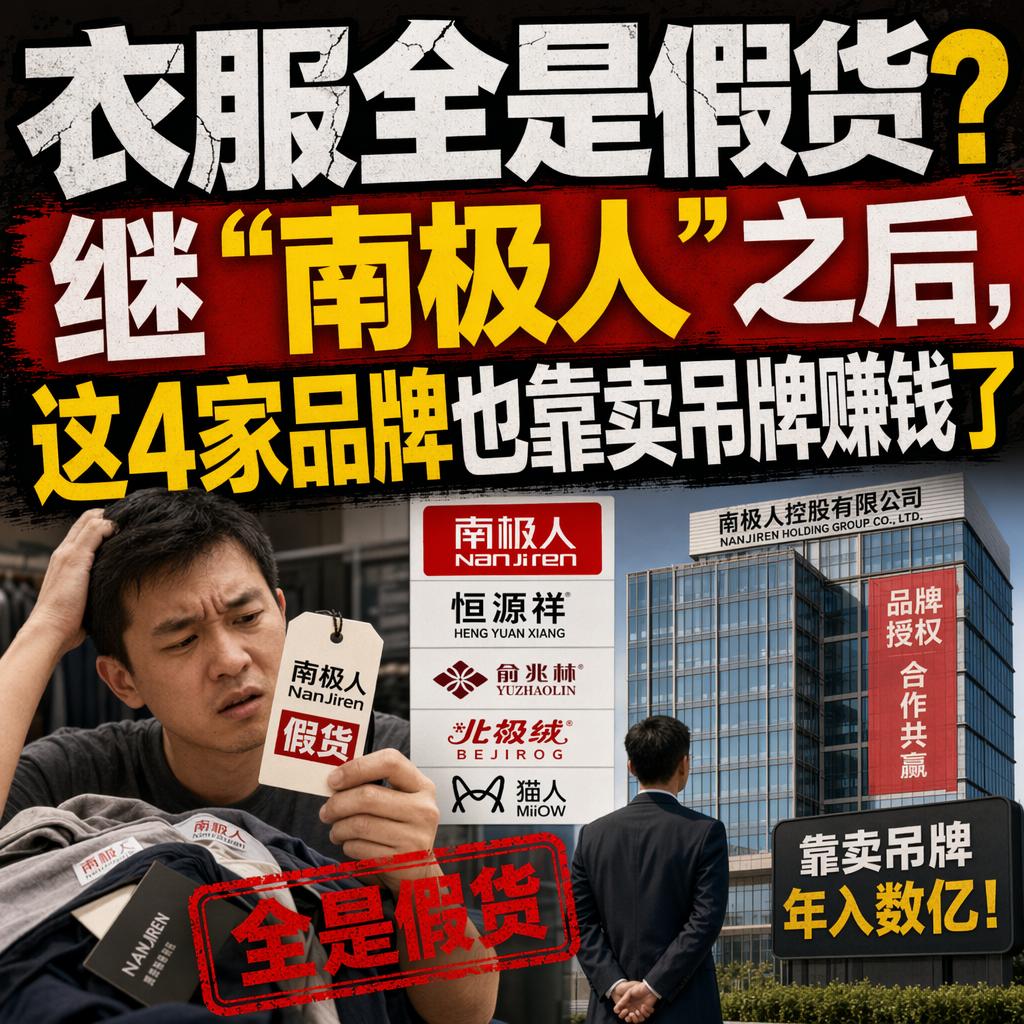 很多人以为，花高价买的老字号一定货真价实。
可现实是，你买到的可能只有那张吊牌是