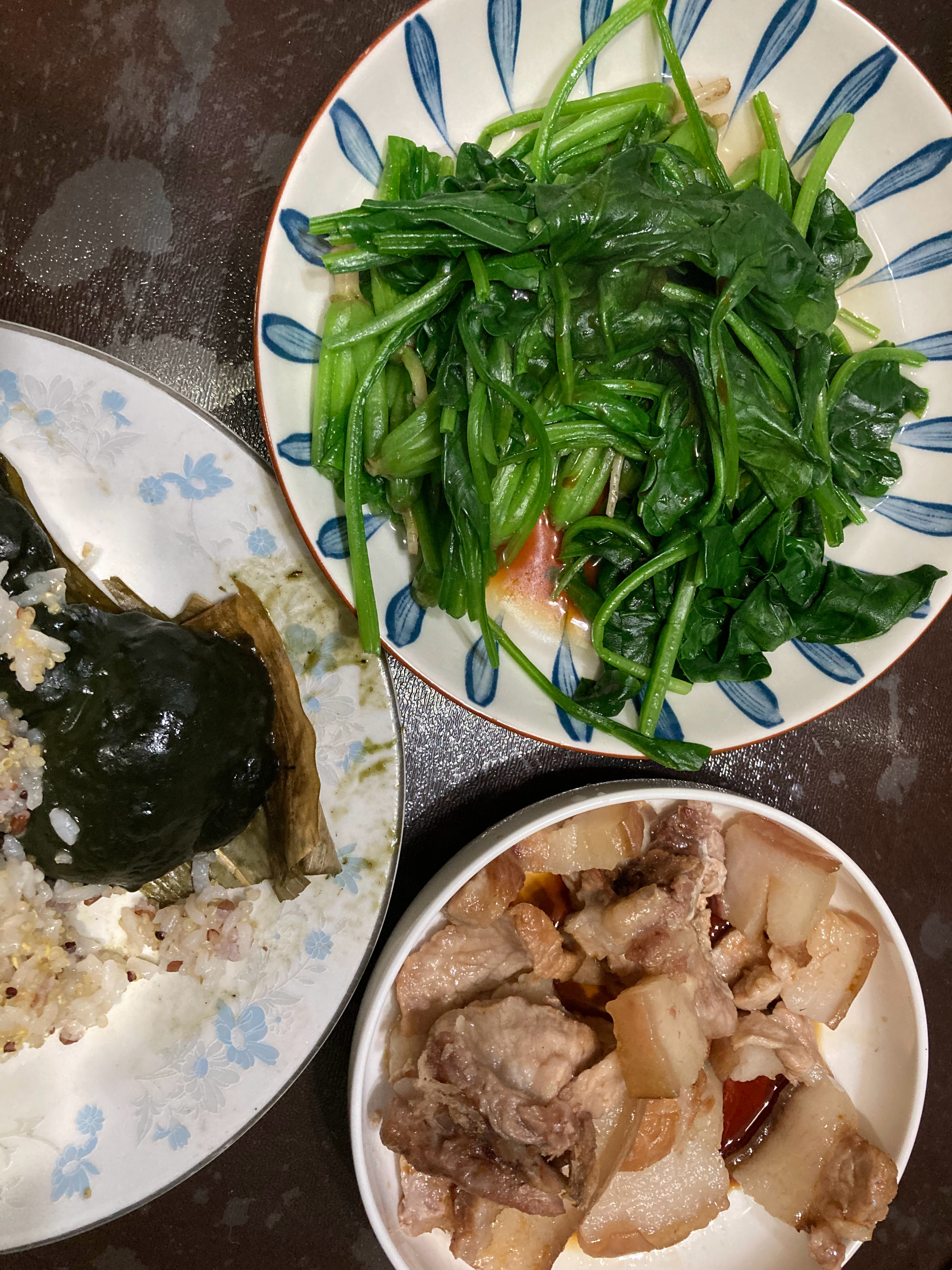 忙家务，简单的午餐 ​​​