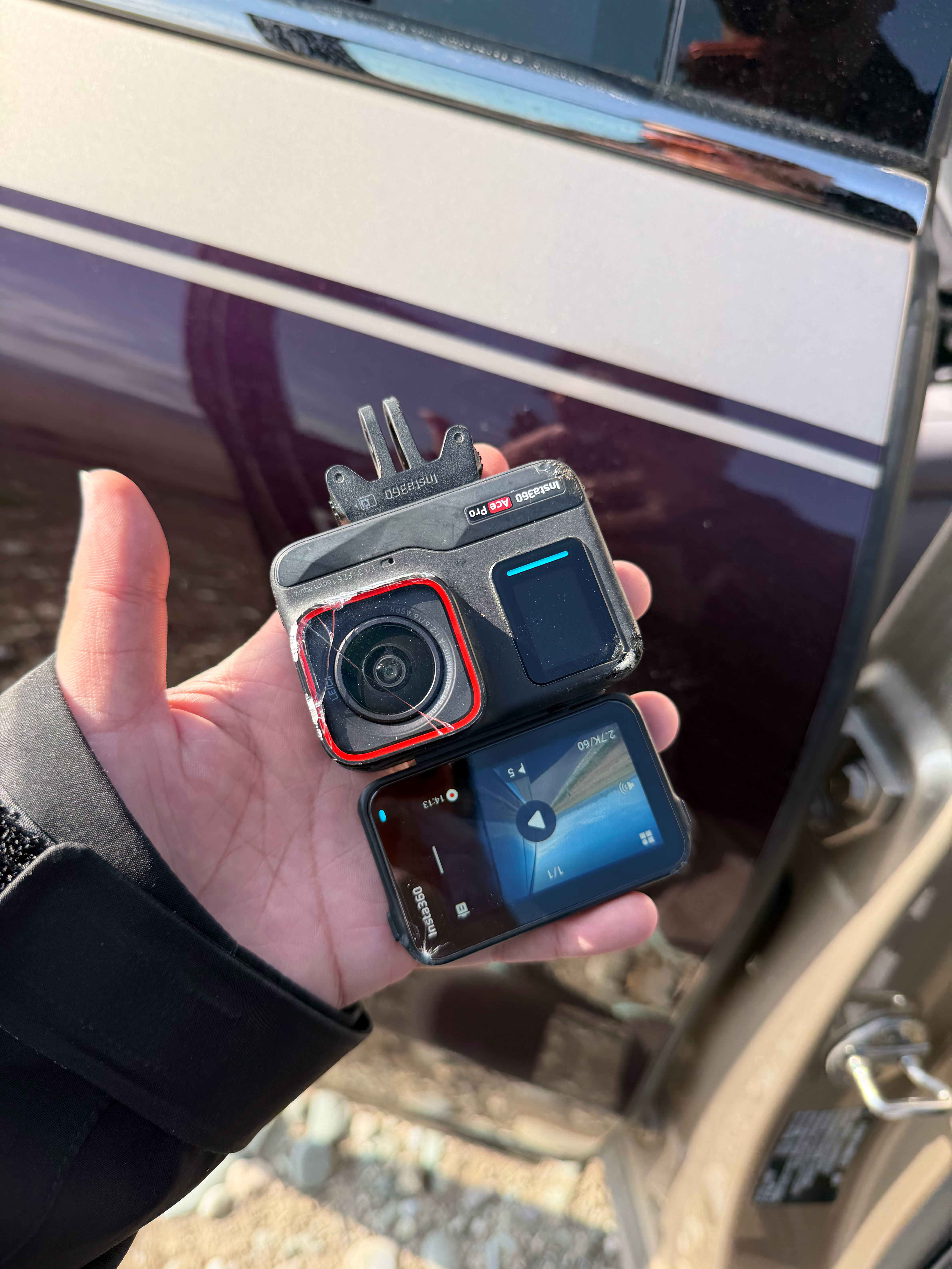 我的影石insta360 殉职了