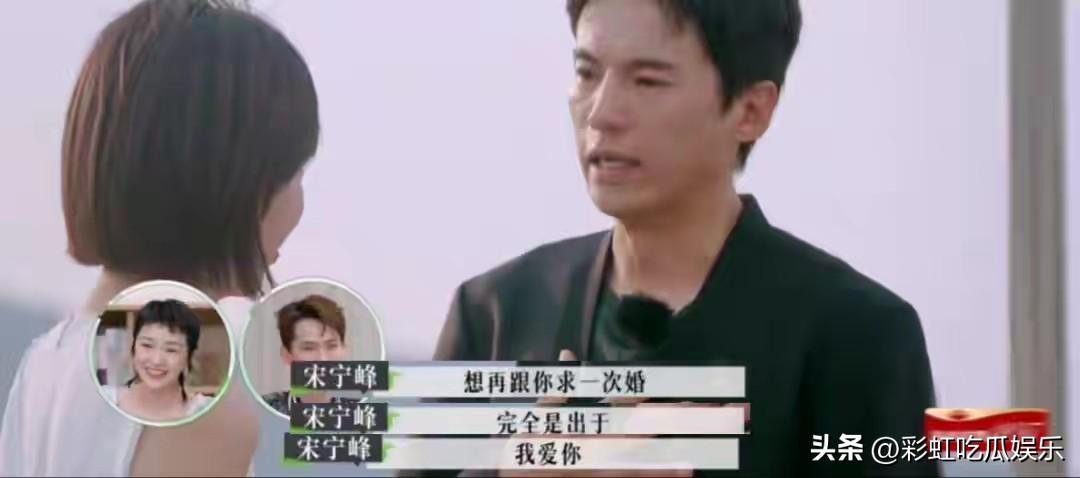 张婉婷宋宁峰认识一个月就意外怀孕，他们属于奉子成婚，如果没有孩子，他们可能就不会