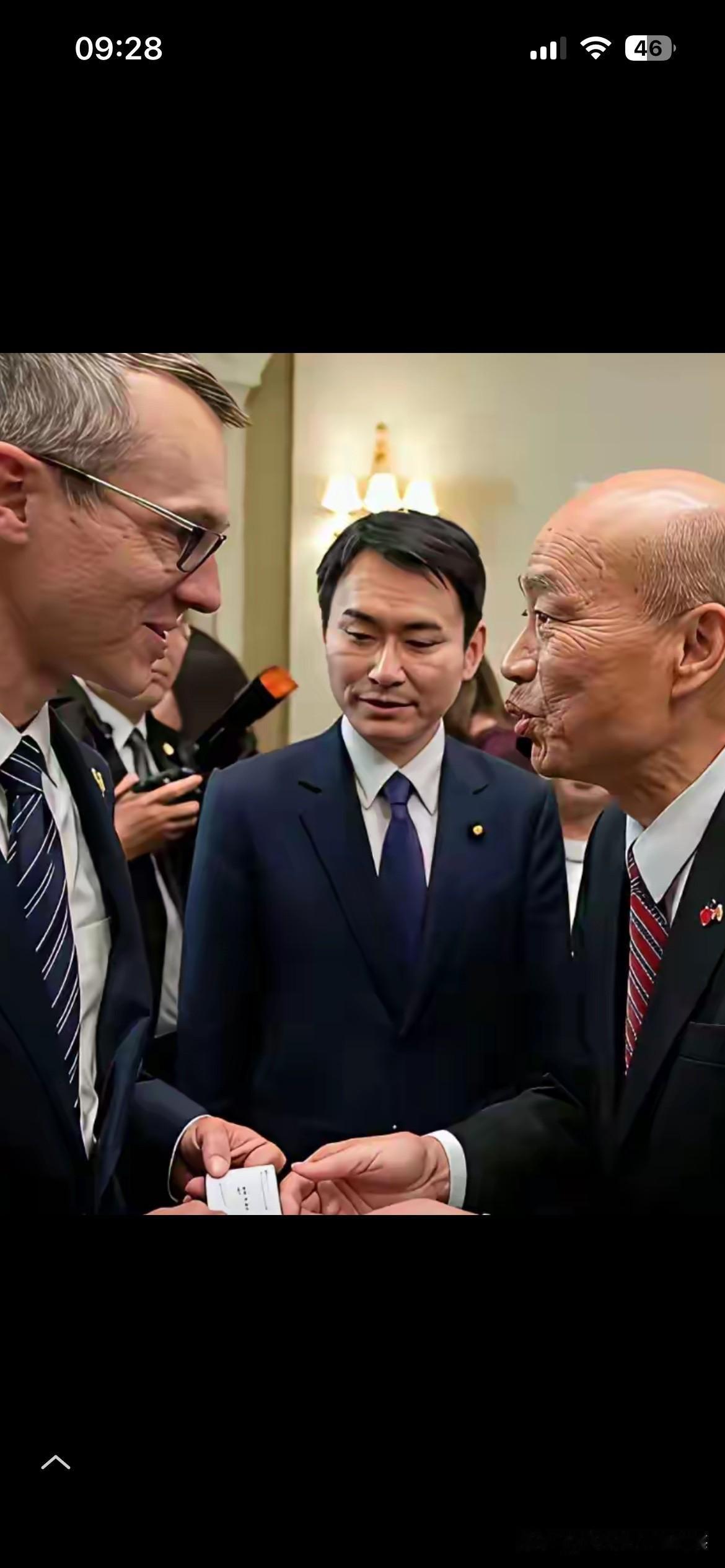 韩国瑜这张照片是真的吗？如果是真的，那么这张照片可好看出不少东西！
从韩国瑜的面