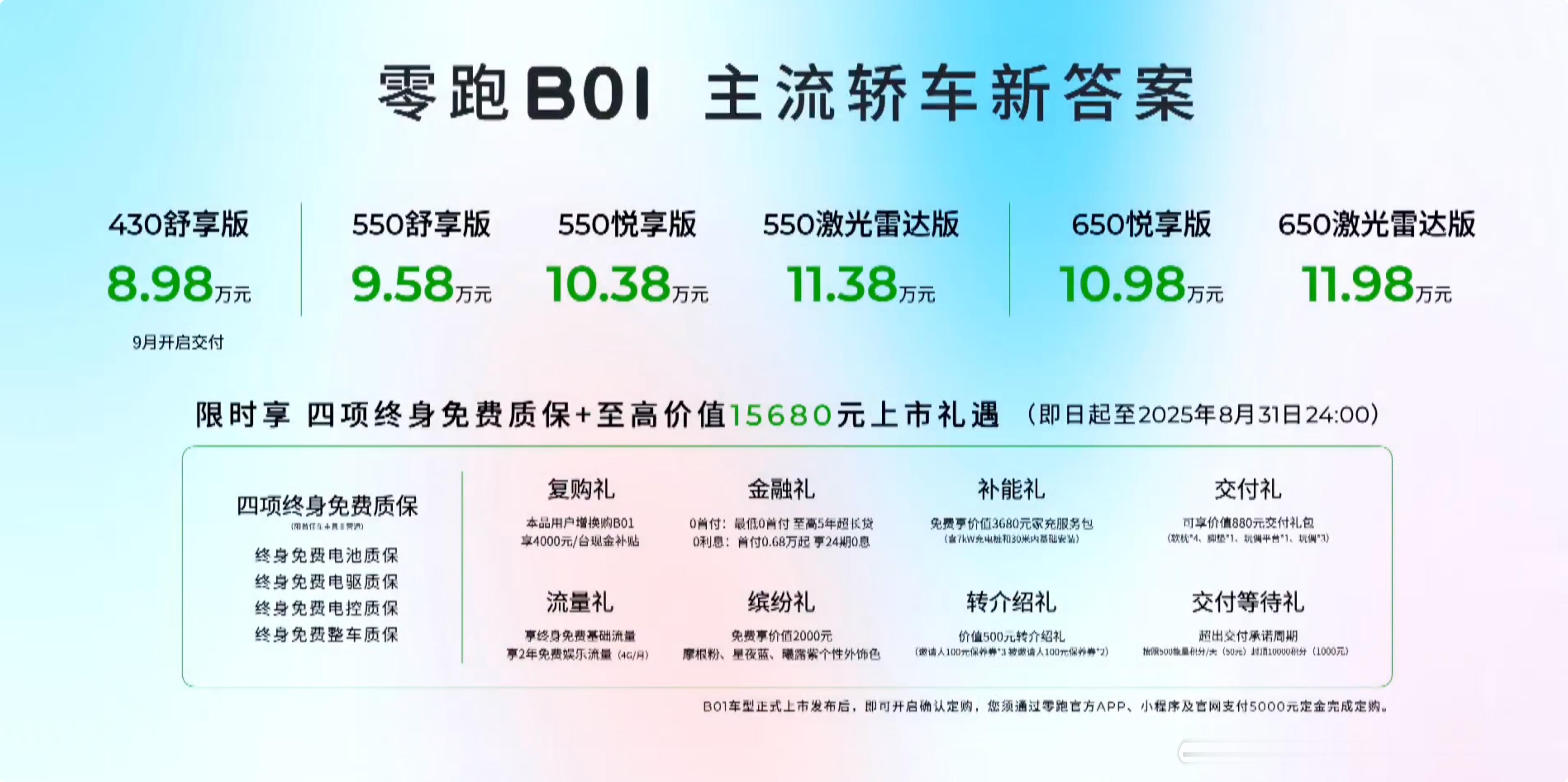 零跑B01 这个价格，就尼玛太离谱了上周看完实车后，我就说了，这个内饰精致度完全