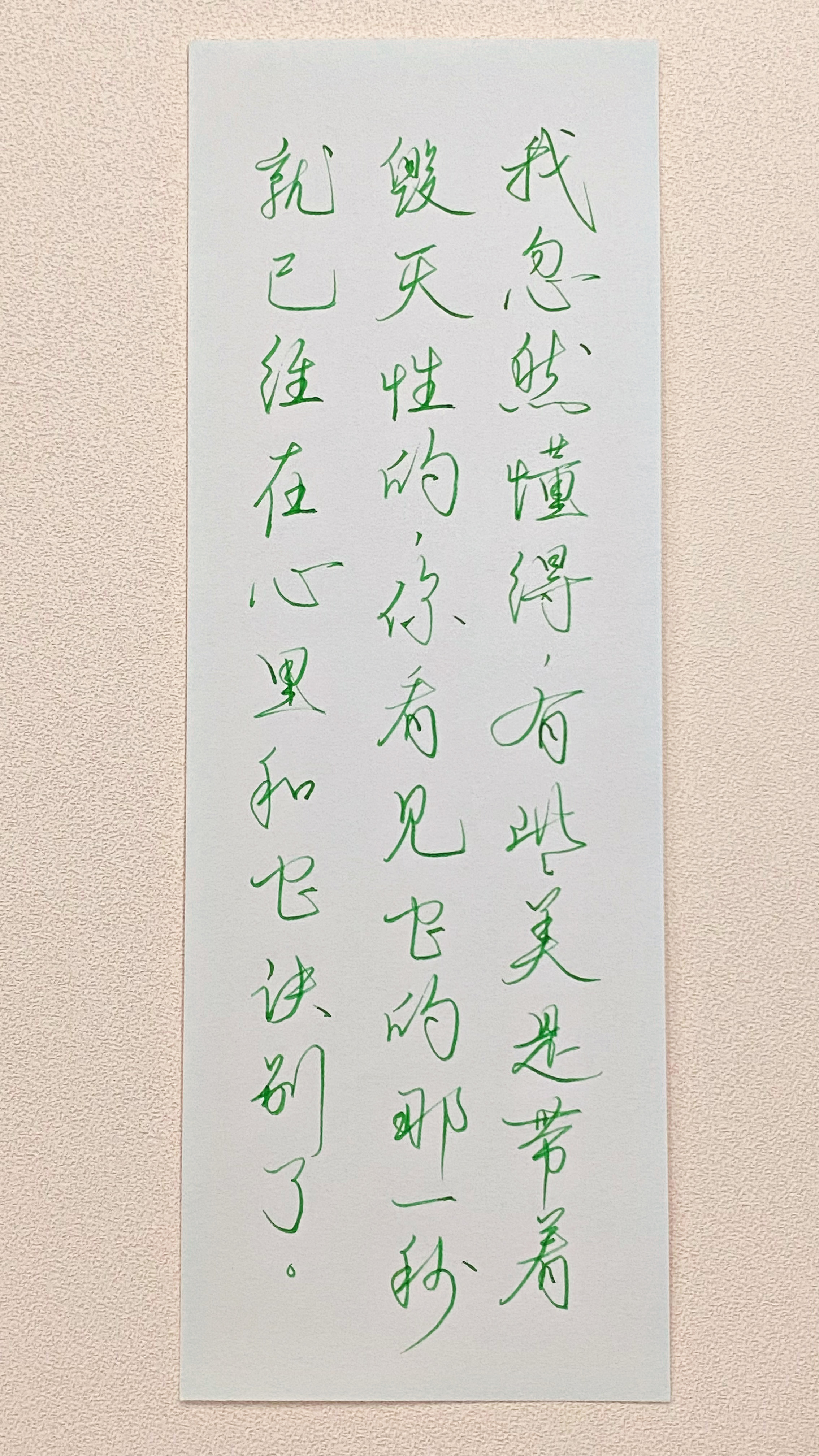今日作业（2026.8.11）我忽然懂得，有些美是带着毁灭性的，你看见它的那一秒