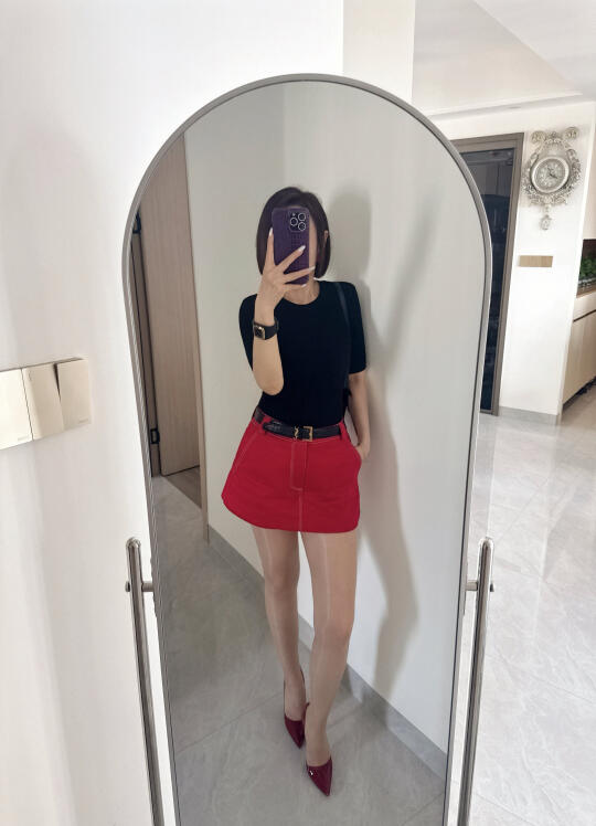 穿搭分享！👩‍🦰💄👠💄