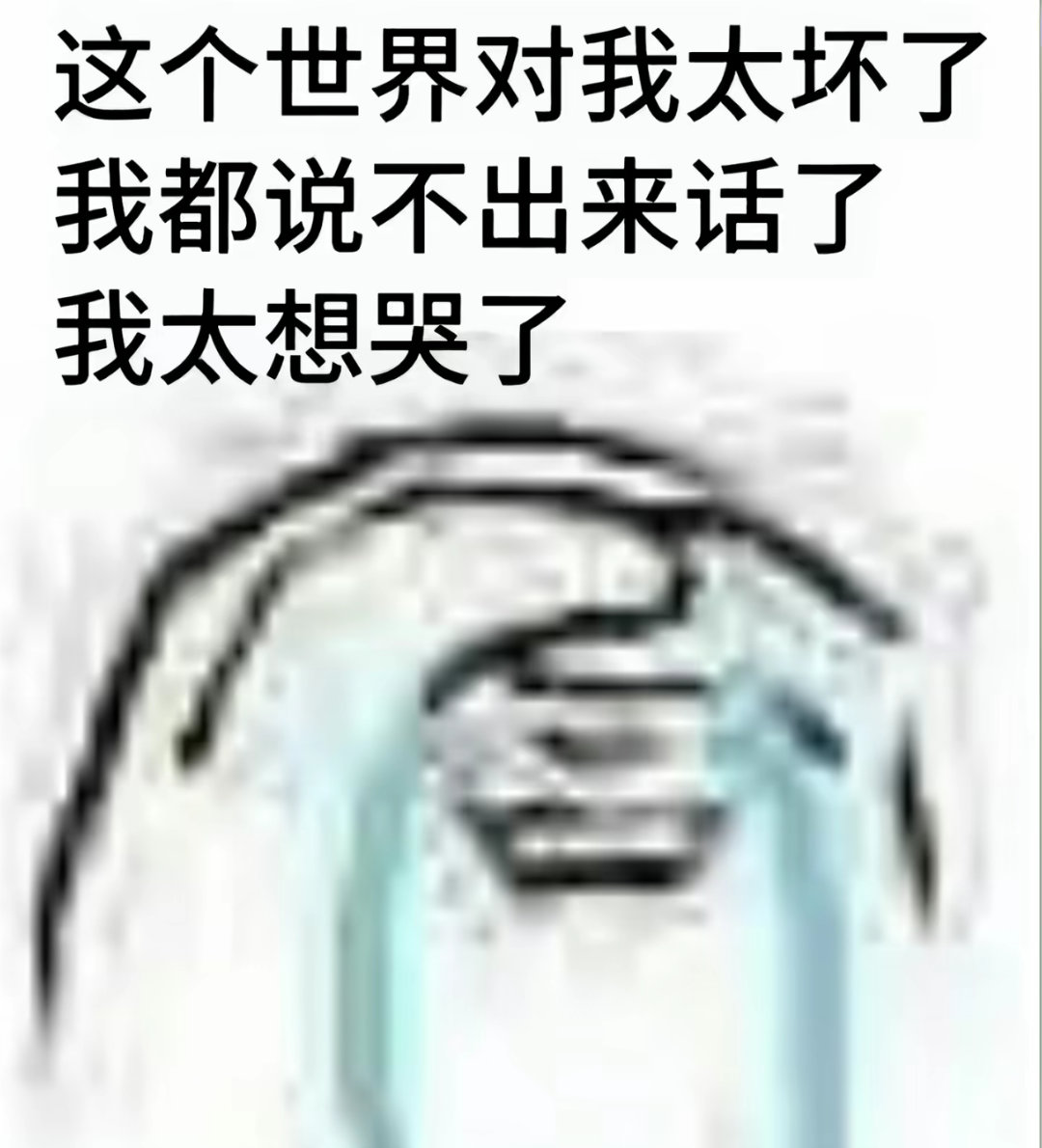 从起来到现在一直哭 命运你继续吧 