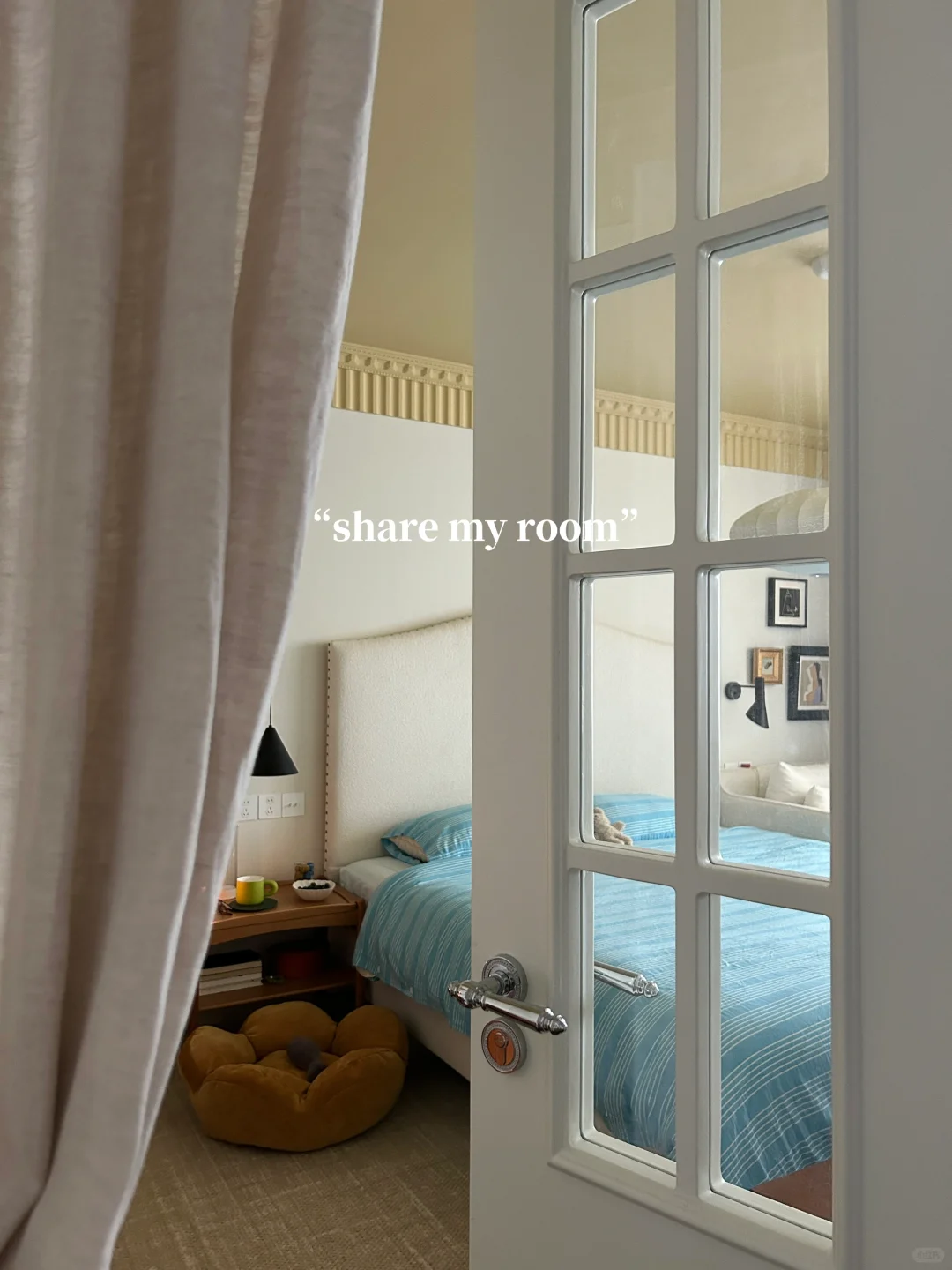 share.🩵“谁懂啊，拥有了小时候梦想的卧室”