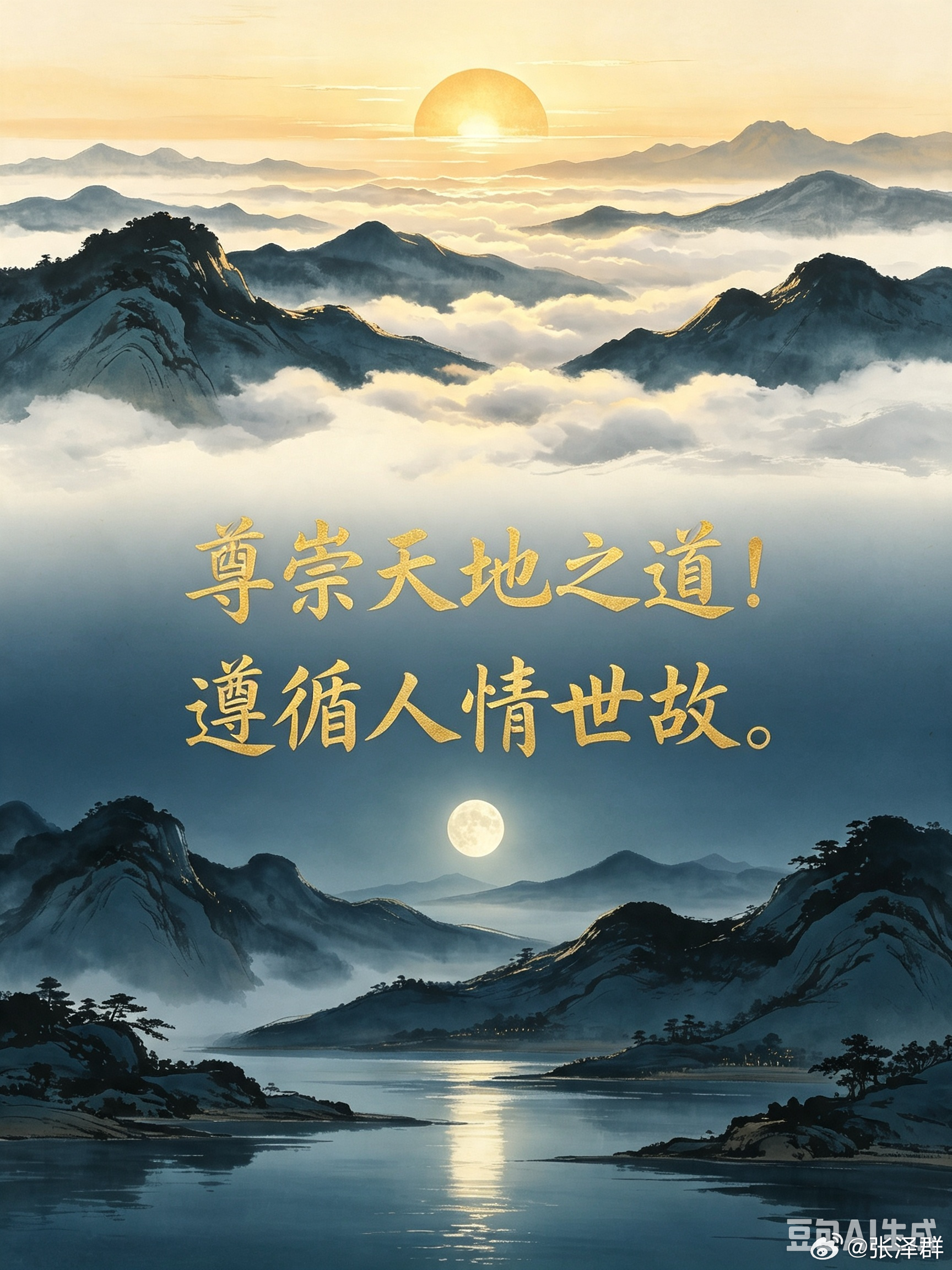 尊崇天地之道！遵循人情世故。年少不读红楼，年长不读三国。 