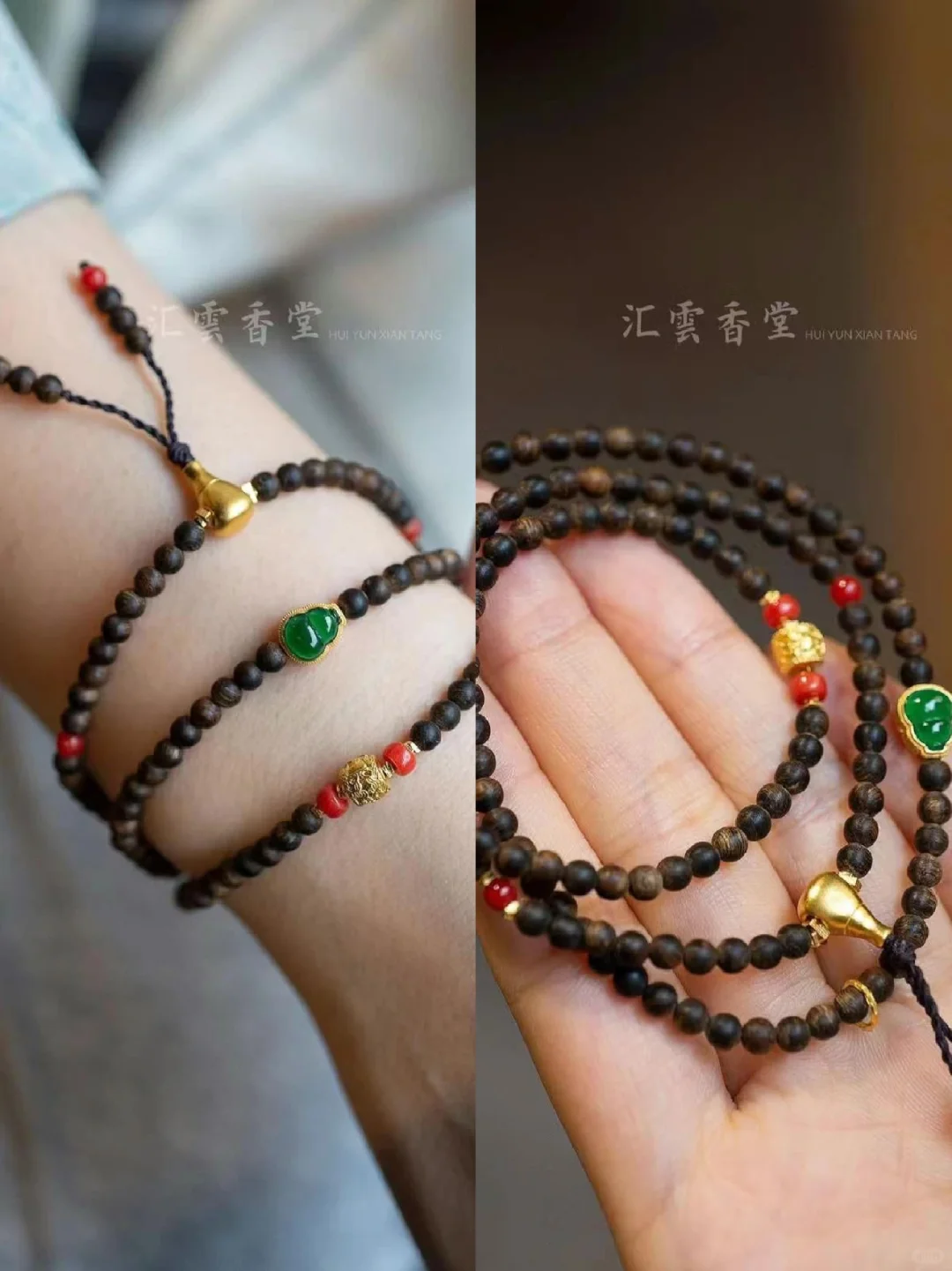 文玩女孩的日常分享手串，谁戴谁好看