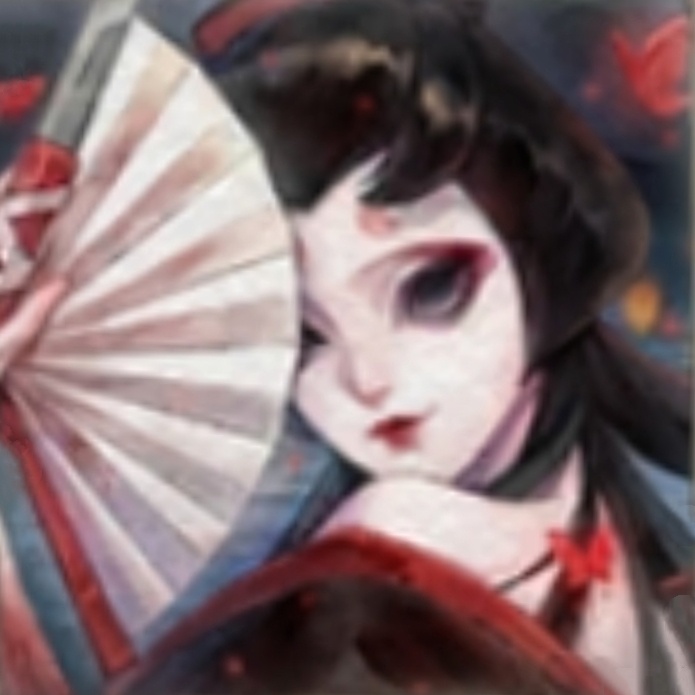 〈红蝶第六年角色日〉【头像】顾盼她一边接纳心中的悲哀，一边从旁吸收他人生命的璀璨