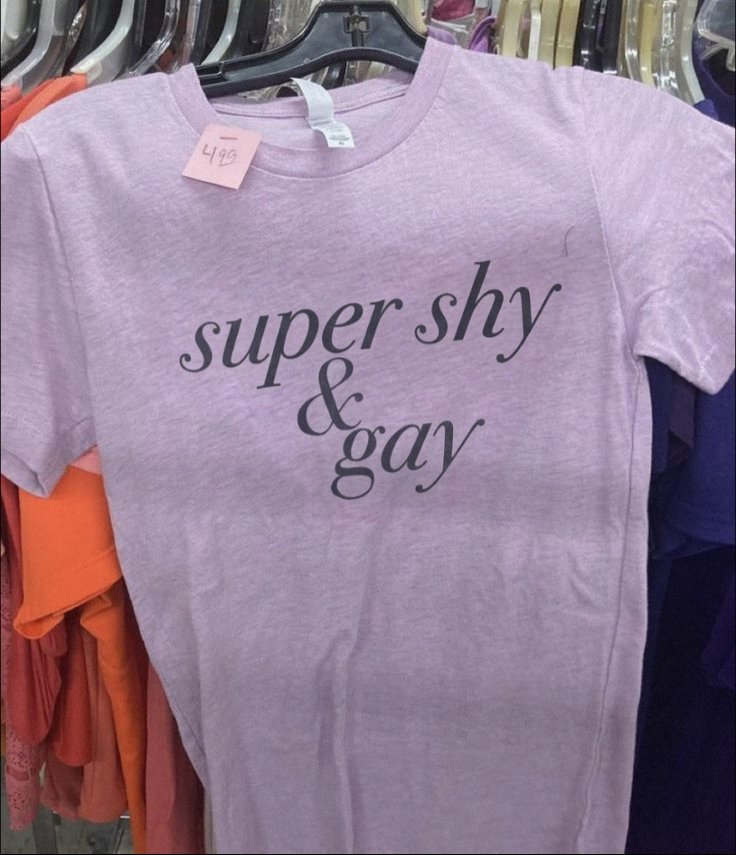 【每偷笑】什么雷霆t恤super gay super gay but a min