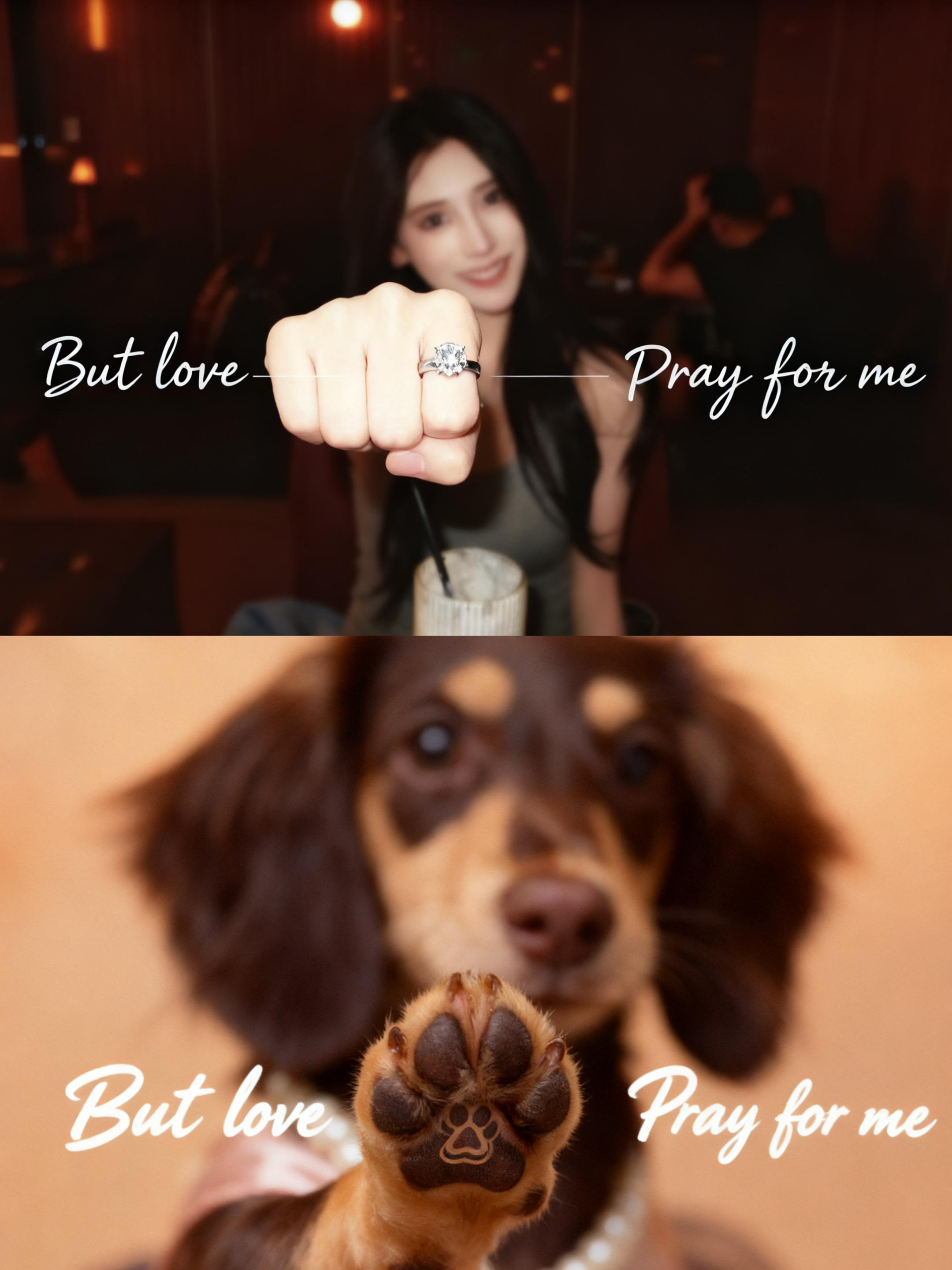 but love pray for me.