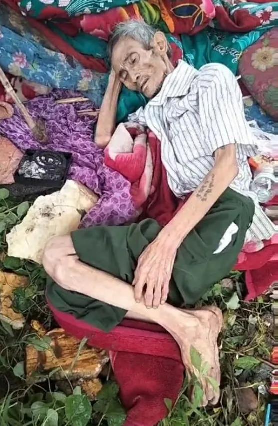 缅媒报道，掸邦北部木姐市，木姐当地一个公益组织在敏格拉木姐西部路边发现一名被遗弃