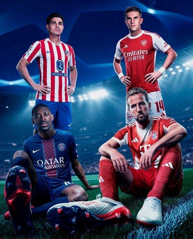 🏆 以下是欧冠半决赛对阵：🇫🇷 巴黎圣日耳曼 vs 🇩🇪 拜仁慕尼黑?