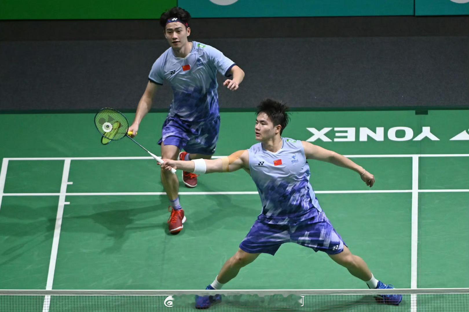 印度赛梁王组合无缘4强  🏸【2025年印度羽毛球公开赛】  梁伟铿/王昶 2