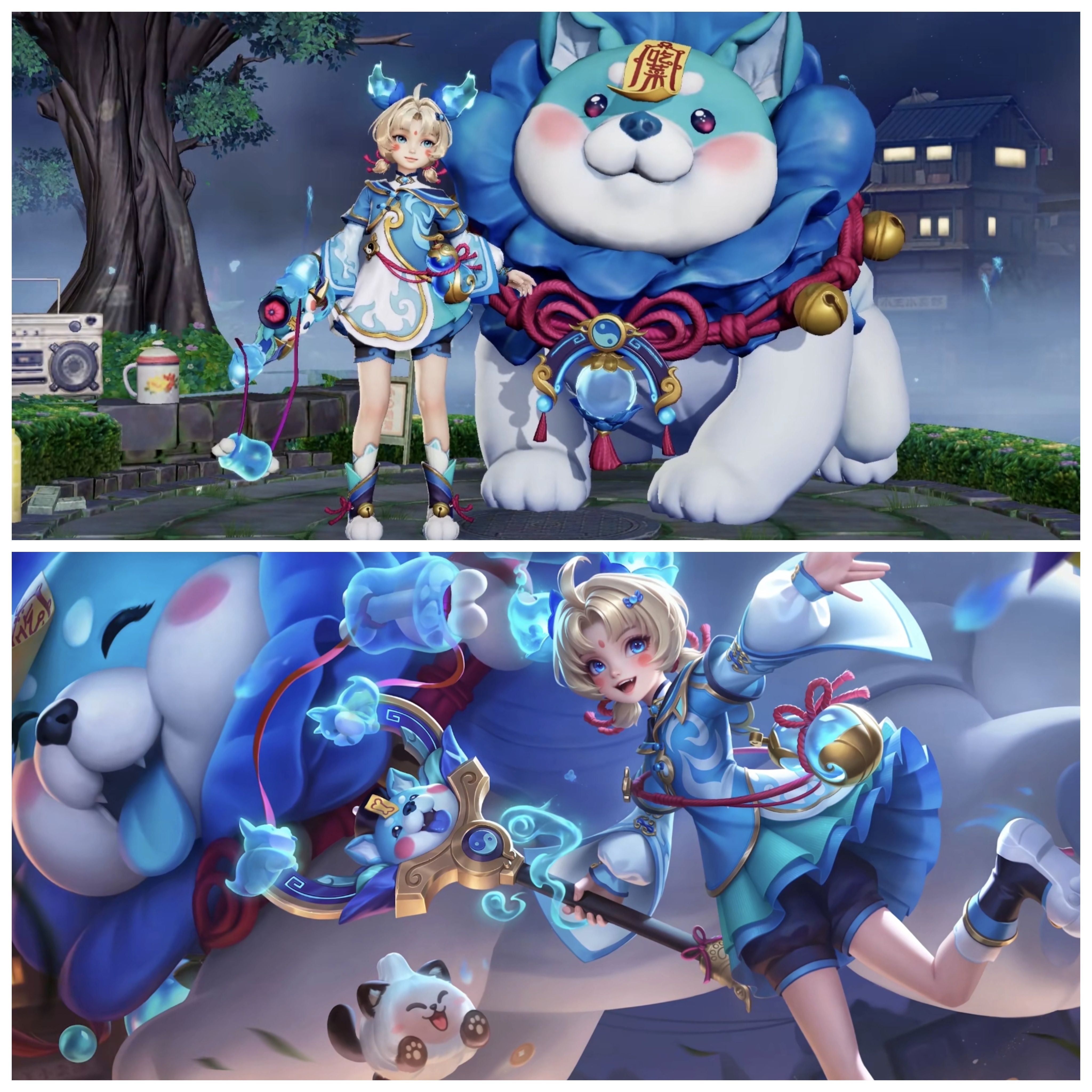 阿古朵菜僵僵联动皮肤阿古朵菜狗联动皮肤新星元阿古朵僵尸主题星元皮肤，局内小怪都会