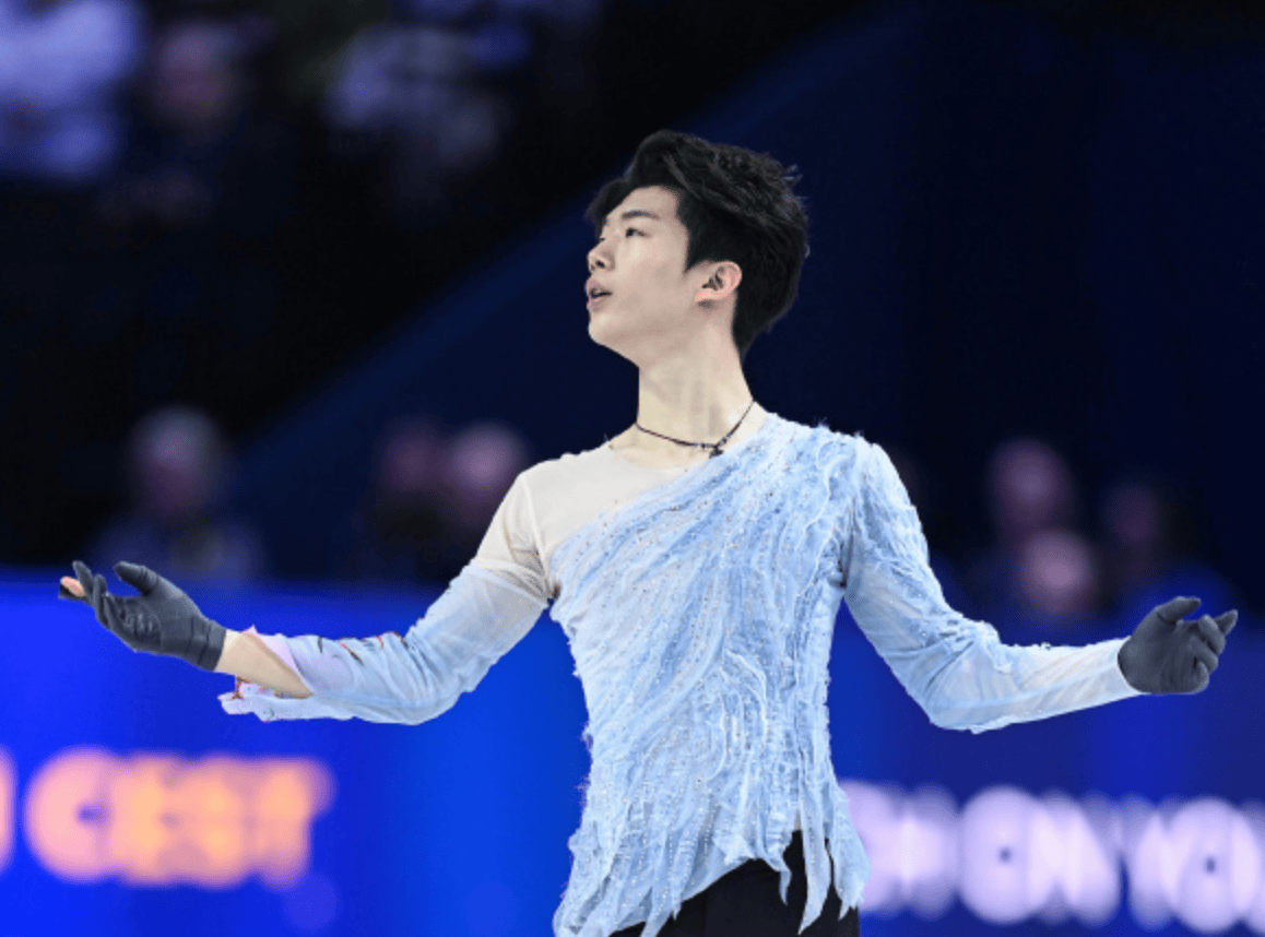 花滑世锦赛男单：马里宁实现三连冠，陈昱东获得第16名