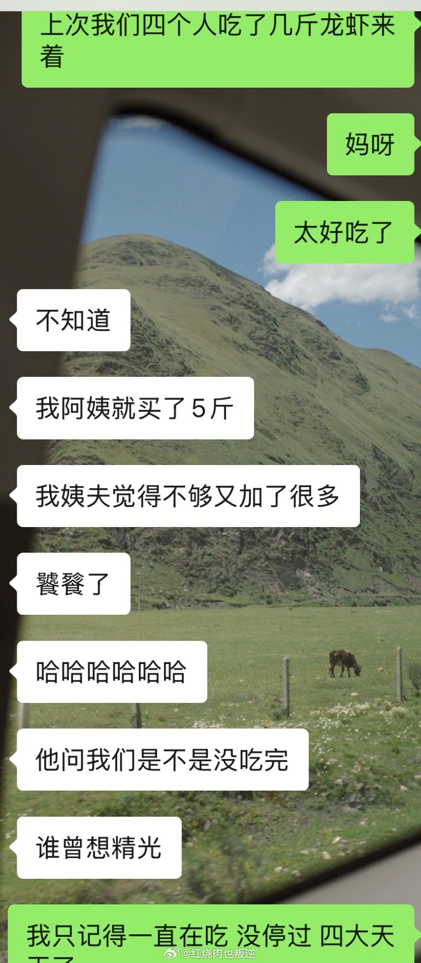 好朋友的阿姨就是我的阿姨 蹭好吃的饭就是坐两个小时车也值得 我好想念那个夏天…什