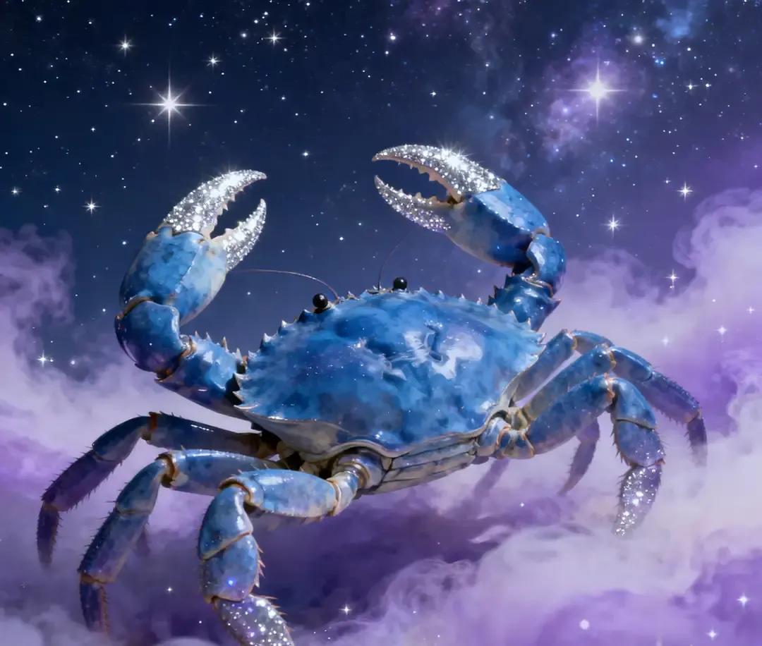 巨蟹座12月像被老板突然点名升职，我朋友圈三个巨蟹同一天晒工牌。
月初还在熬夜改