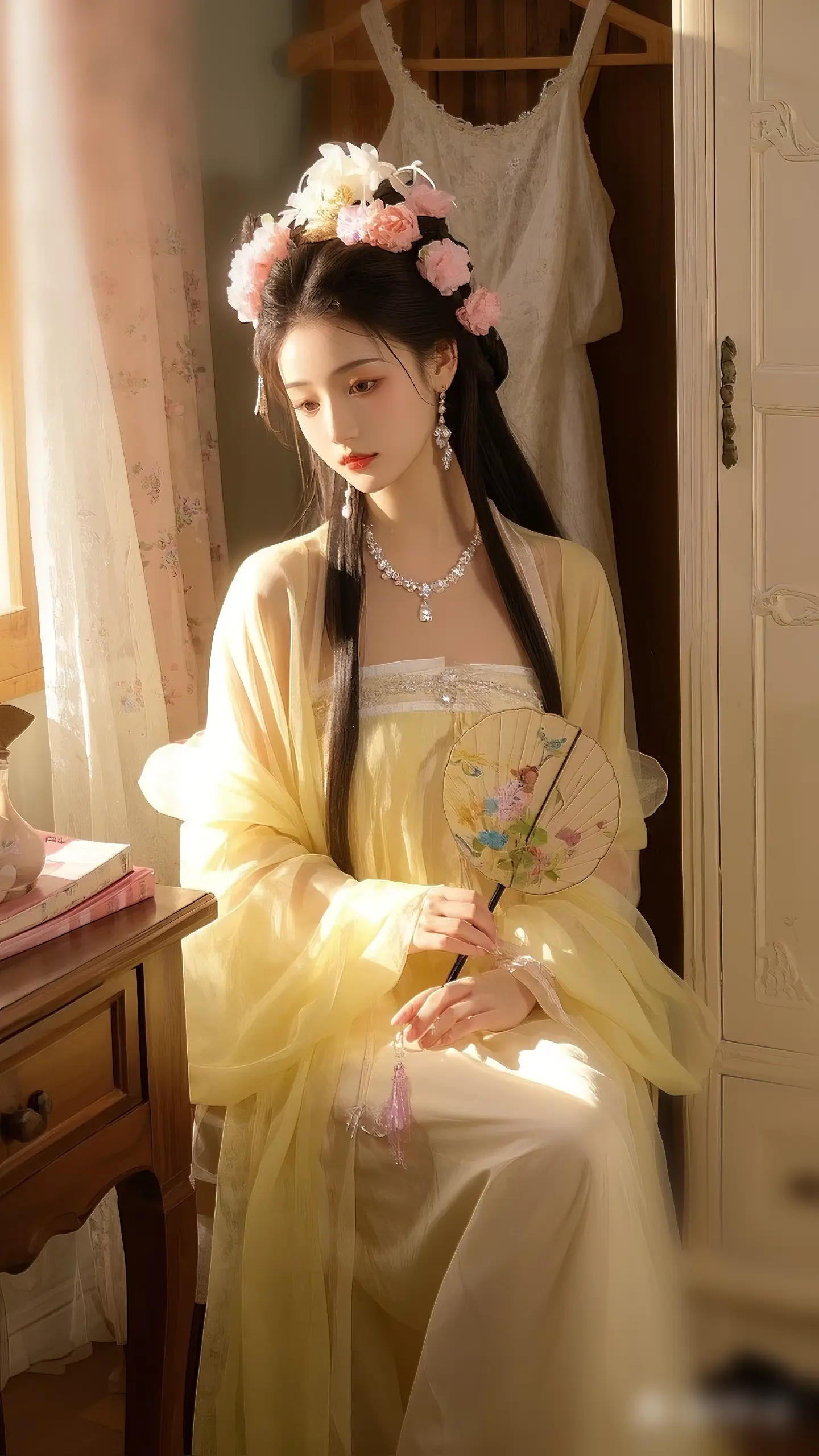 《纯欲奶茶·小悠》“小悠”妹妹，恬静的古风小妹妹