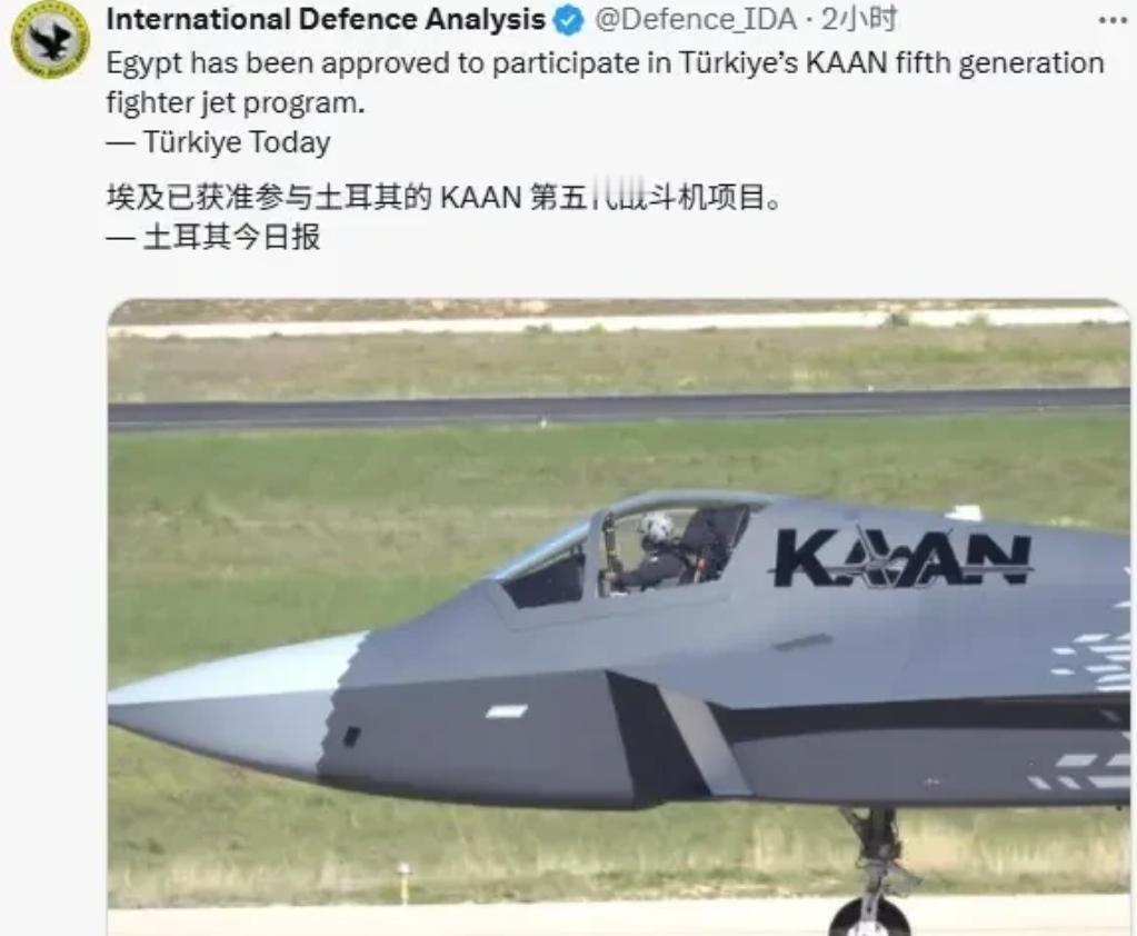 埃及和土耳其在等米下锅，这个米大概率就是希望巴基斯坦获得中国的歼35。

国际军