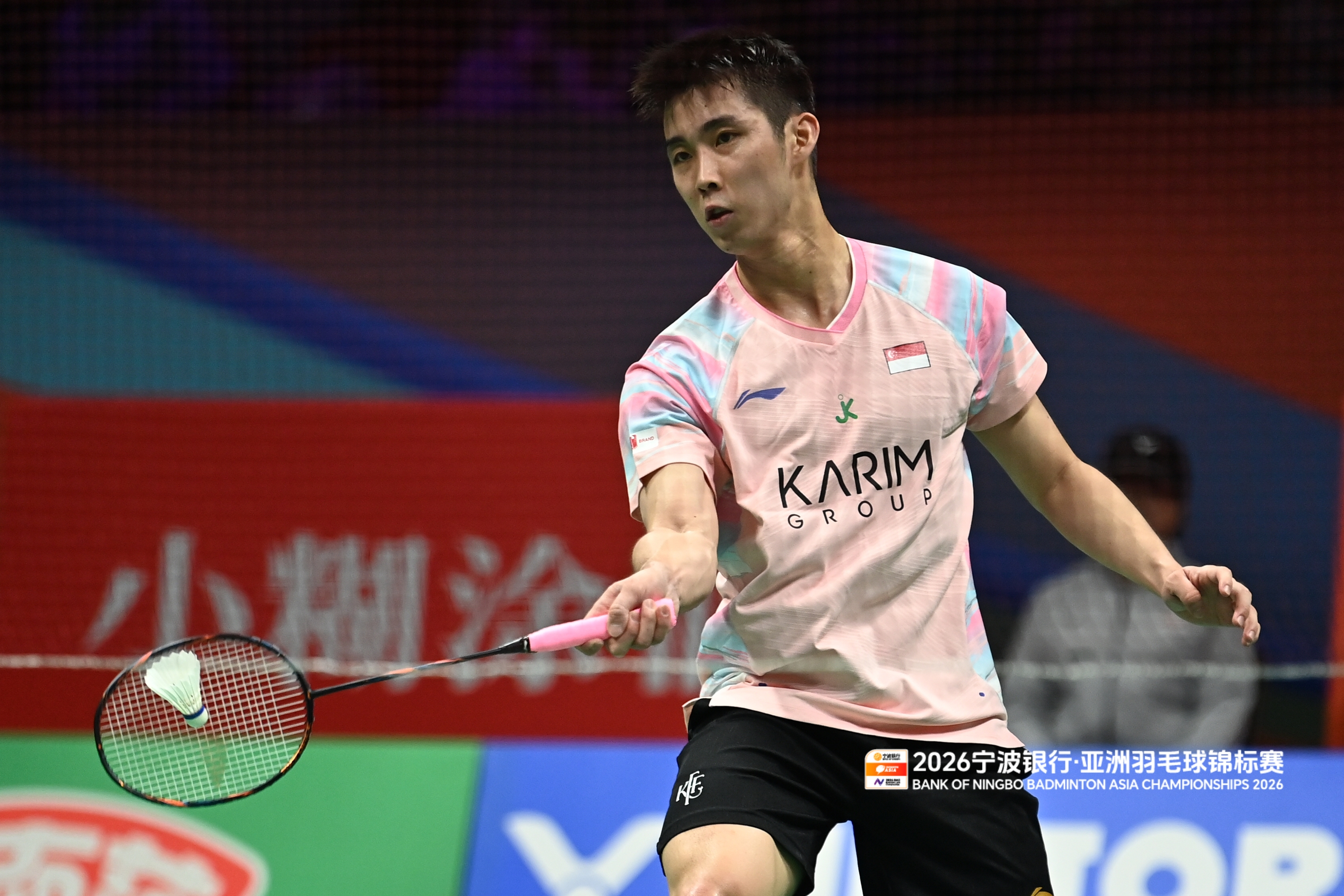 骆建佑🇸🇬 18-21、21-9、21-11 🇮🇳斯里坎特下轮对手：渡边