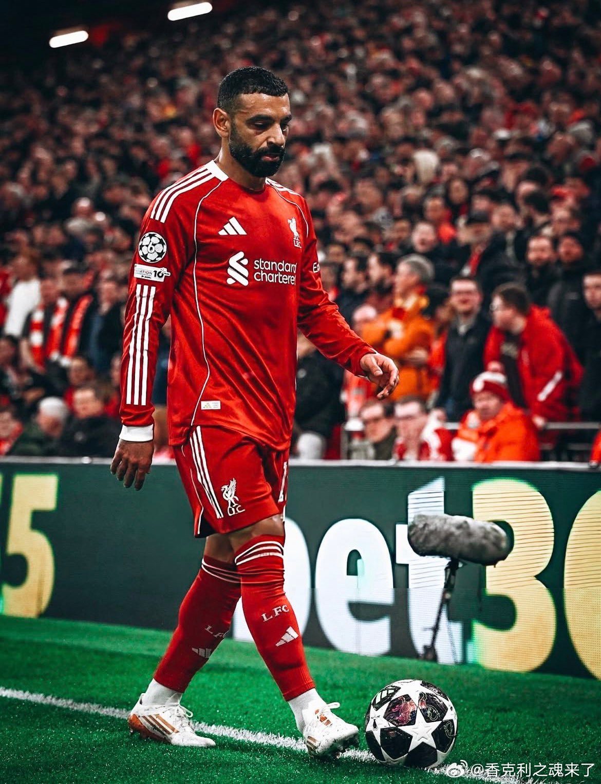 萨拉赫在利物浦效力九个赛季以来，仅因伤缺席过第九场比赛！ 利物浦