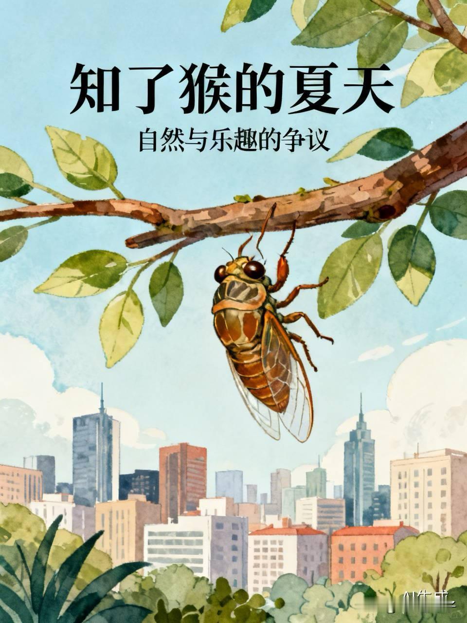 今年夏天，知了猴好像引发了一场网络版“世界大战”。不抓知了猴的指责捕捉者不善待生