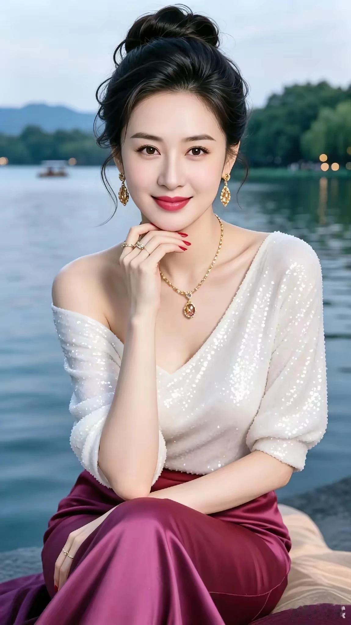 莫问相思有几分，
半观风月半观云。
人间悲喜心头过，
缘来缘去情已深。