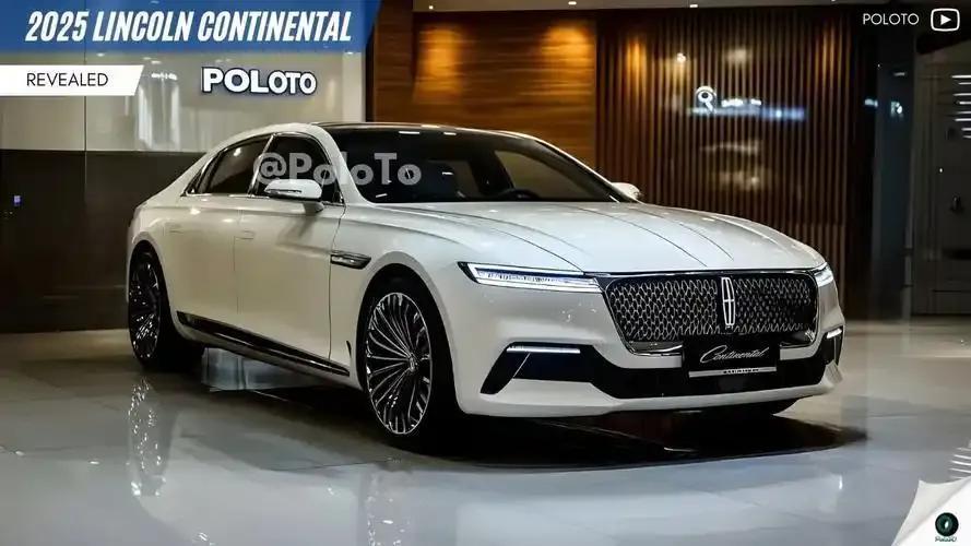 一眼爱上！2025款林肯大陆凭什么成为豪华轿车新标杆？
 
先看外观，超5米修长