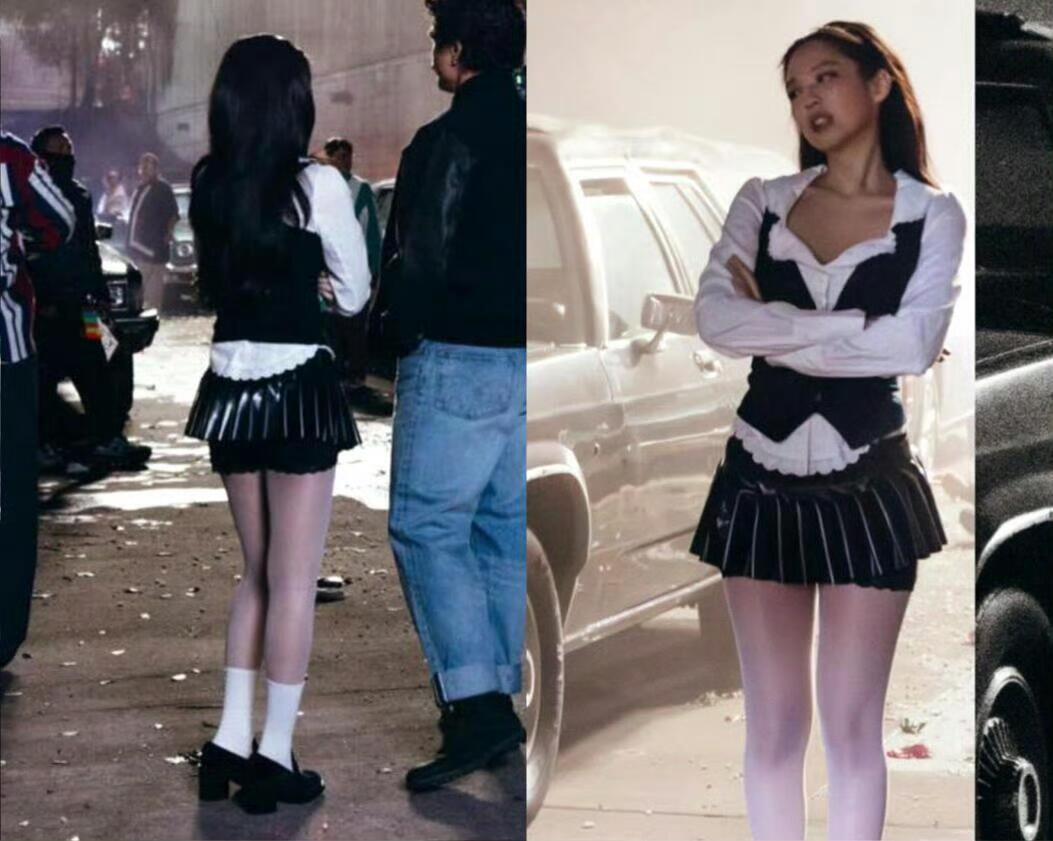 果然jennie风只有妮本人才能穿出那个味道 ​​​