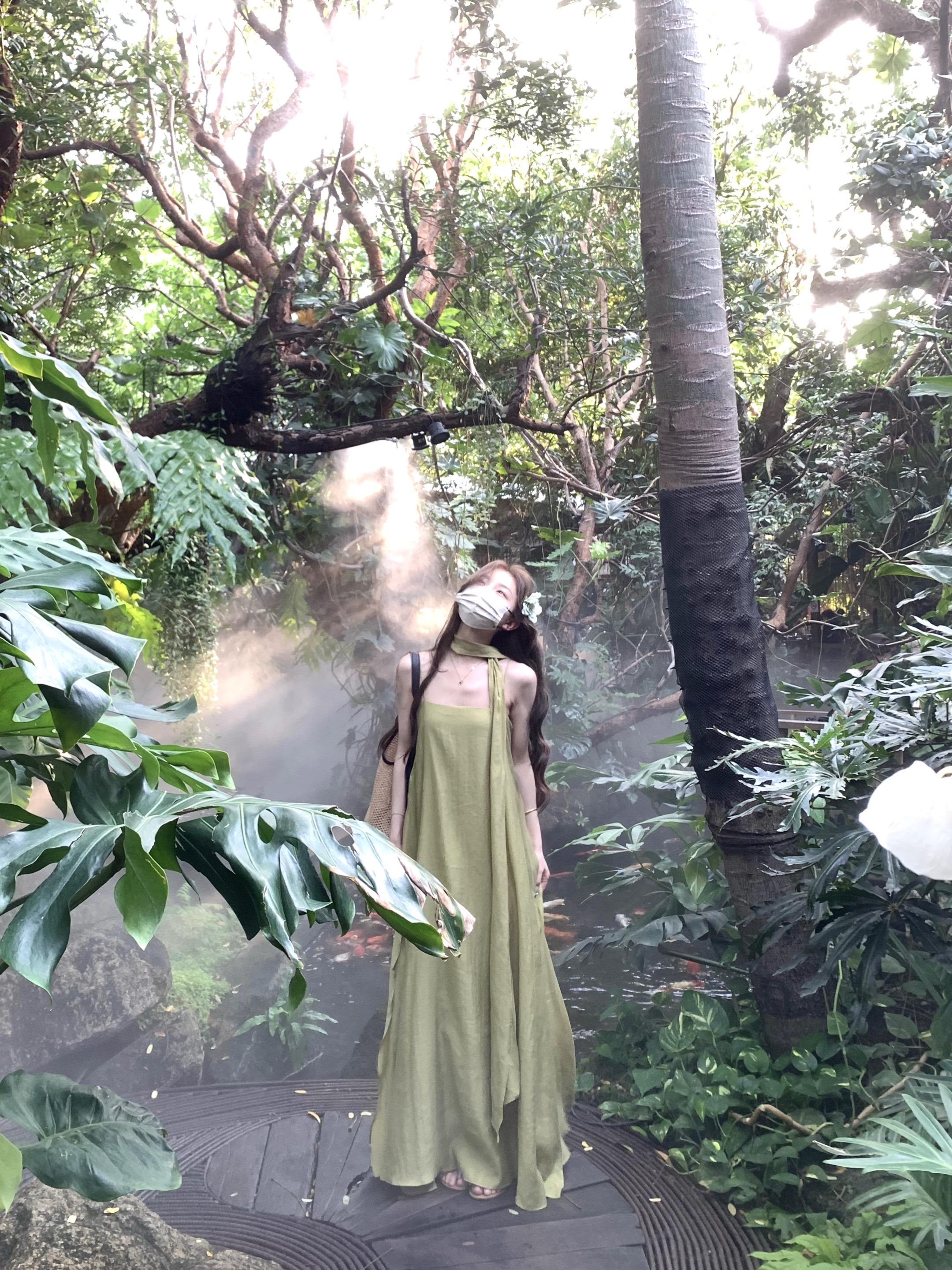 景点打卡pose 连衣裙 氛围感 气质穿搭 曼谷