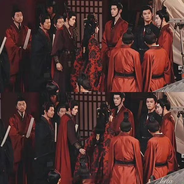 光这张路透，能不能看出翘楚的四男哪个演技最好？ 