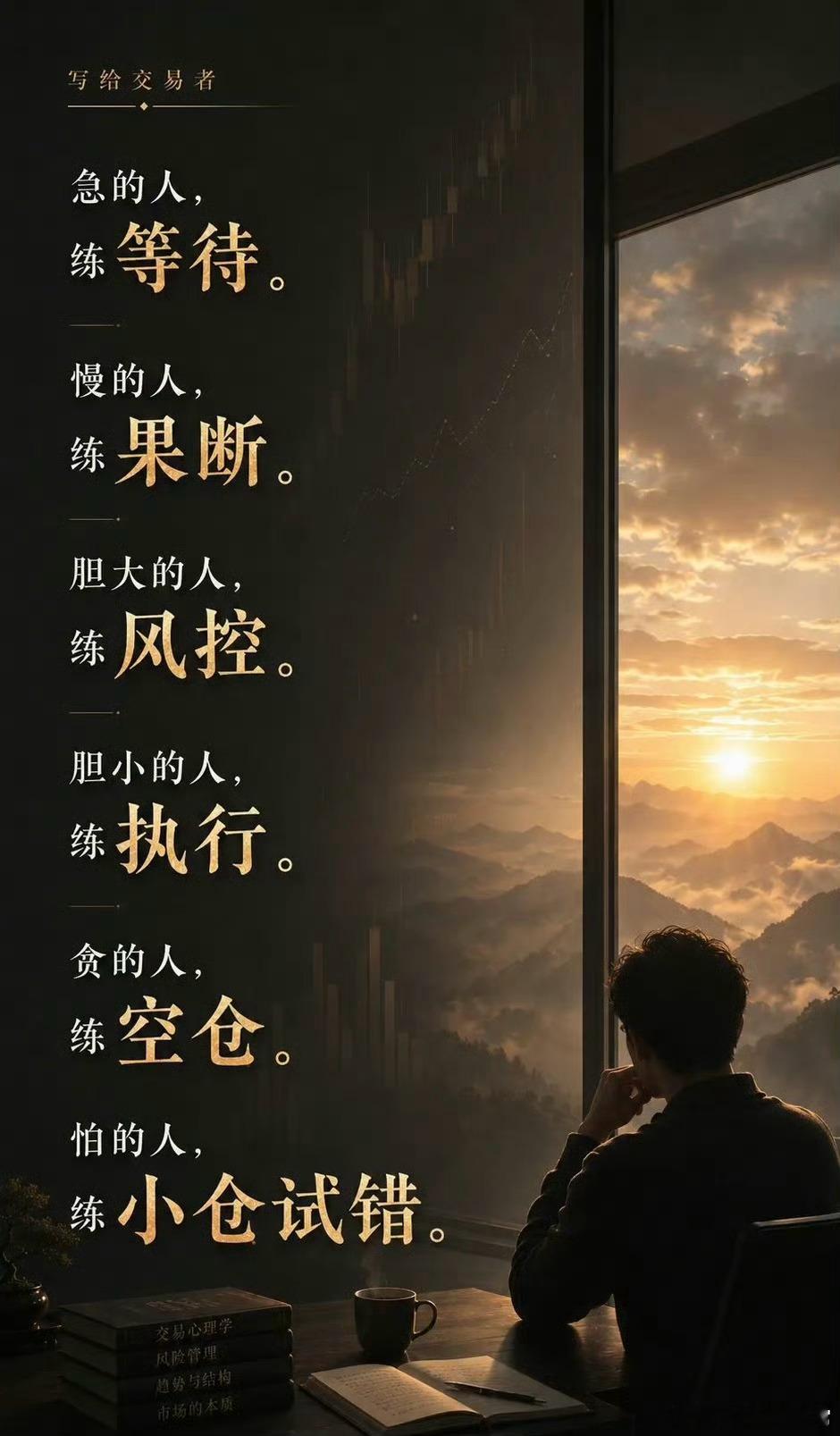 每日交易反思｜比起看各种指标，管好人性才是复利的根本仅为个人交易心得分享，不构成