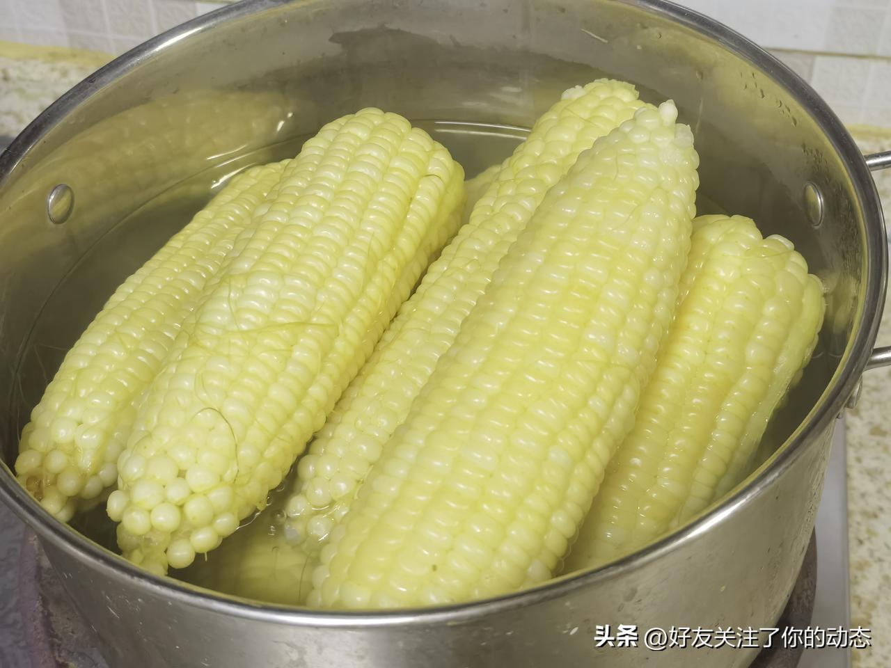 今晚花10块钱买了8个糯玉米，这性价比简直绝了！拿到手就感觉这玉米新鲜得很，一问