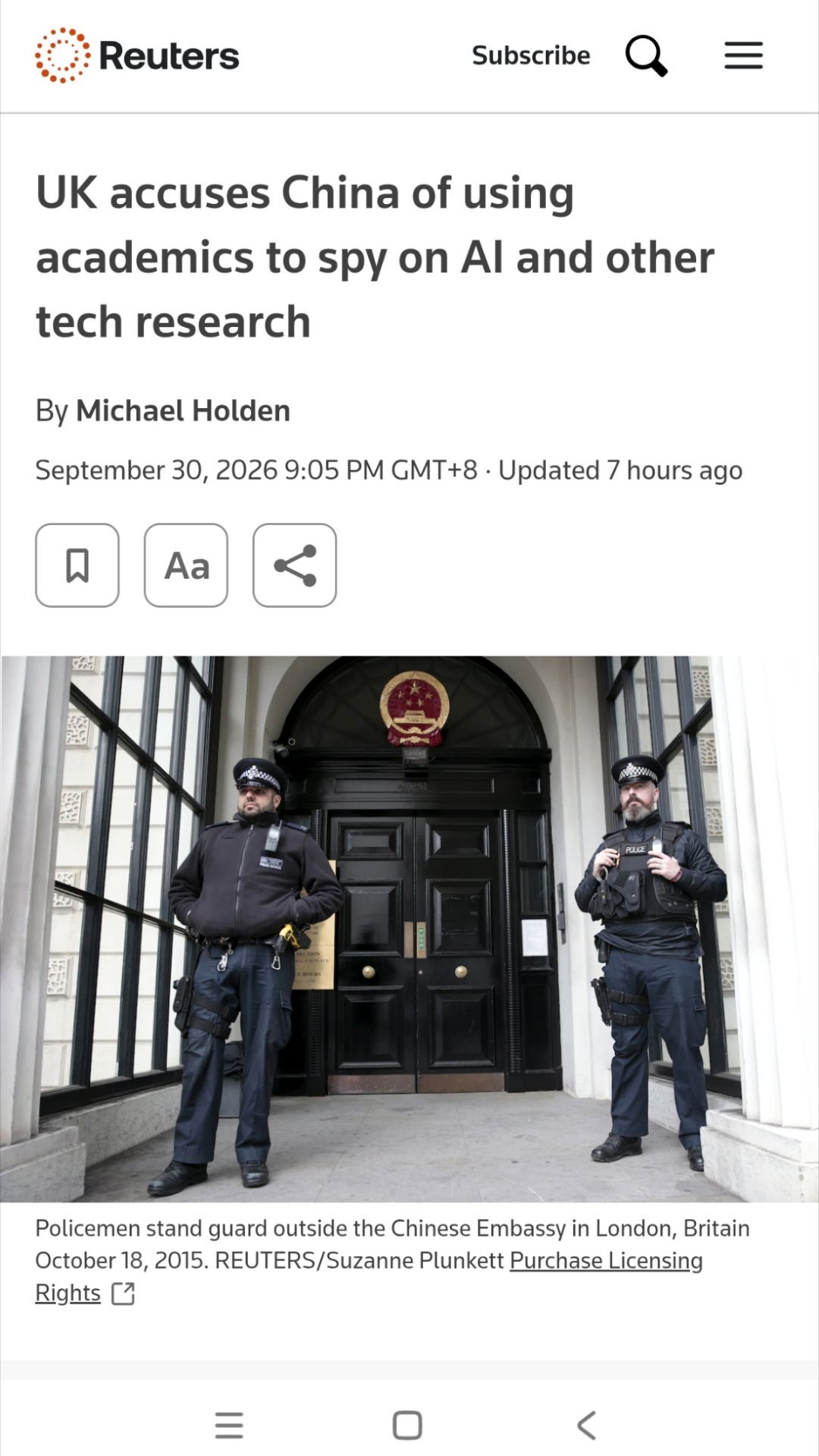 英国世界级AI成果遭群嘲¹ 这就是英国以及很多欧洲国家的玩法：捕风捉影、有罪推定