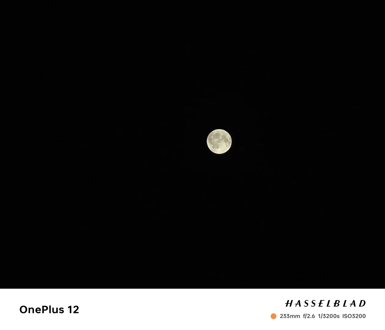 一加12拍月亮，看看你的