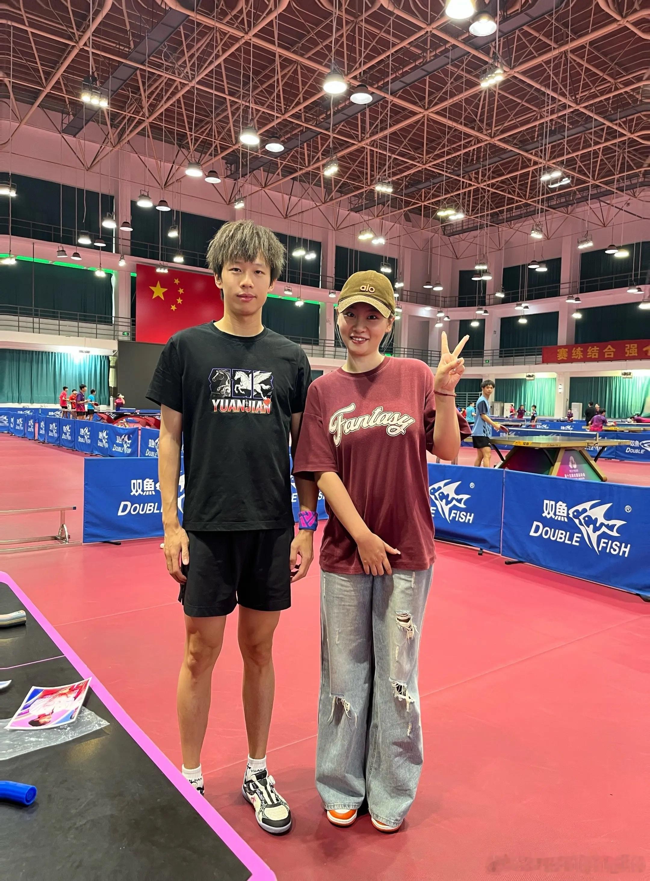 林高远在广州训练🏓博主说是今天的（cr:小邓不想笑） 