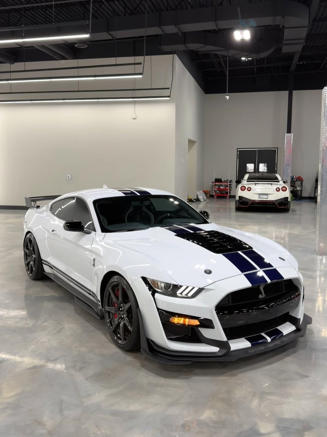 福特Mustang Shelby GT500 一直喜欢蛇标，这身行头简直太帅了